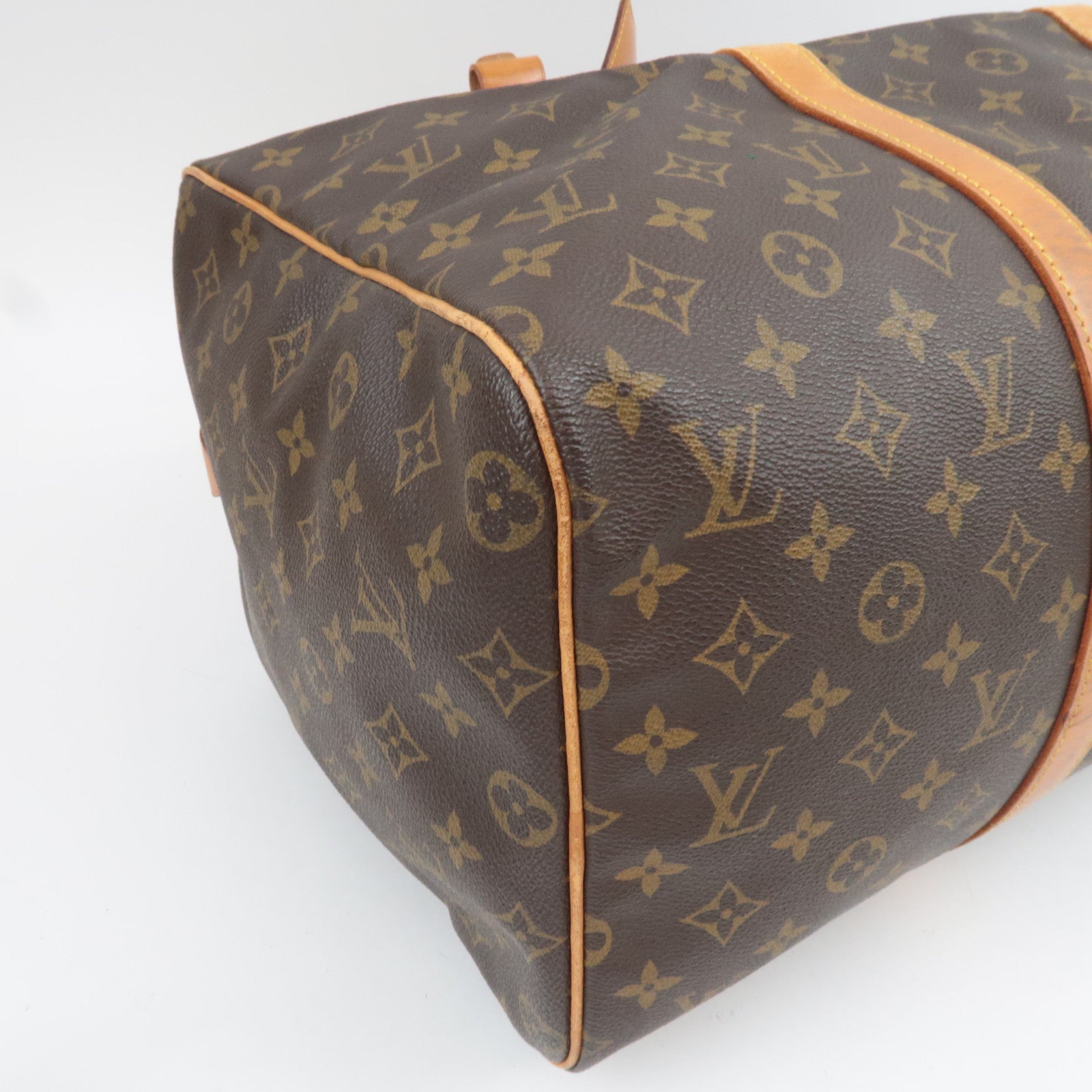 Louis Vuitton Monogram Sac Souple 45 Travel Bag M41624 844 *Name tag, Poignet