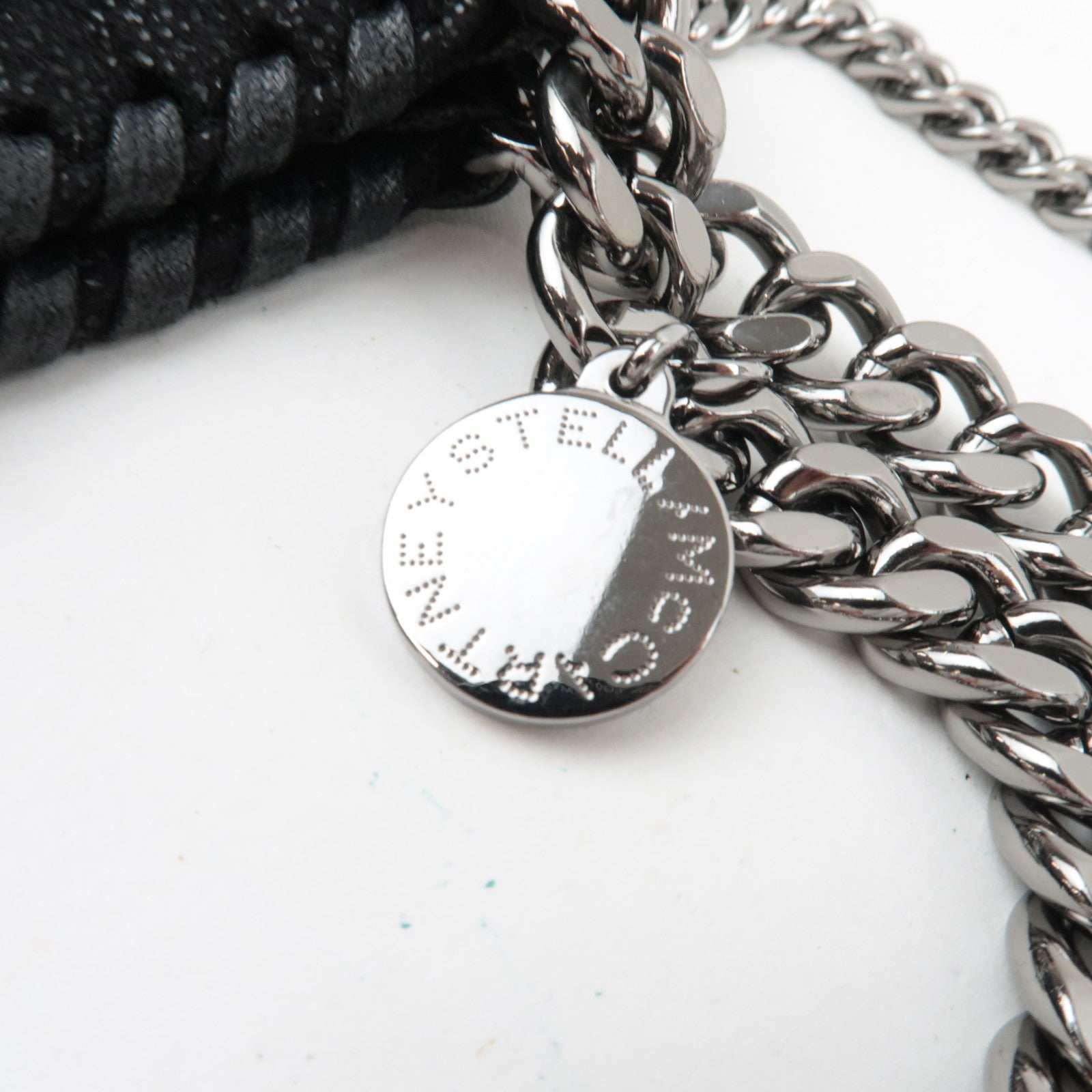 Stella McCartney Falabella Small Chain Tote Bag Vegan Leather Black