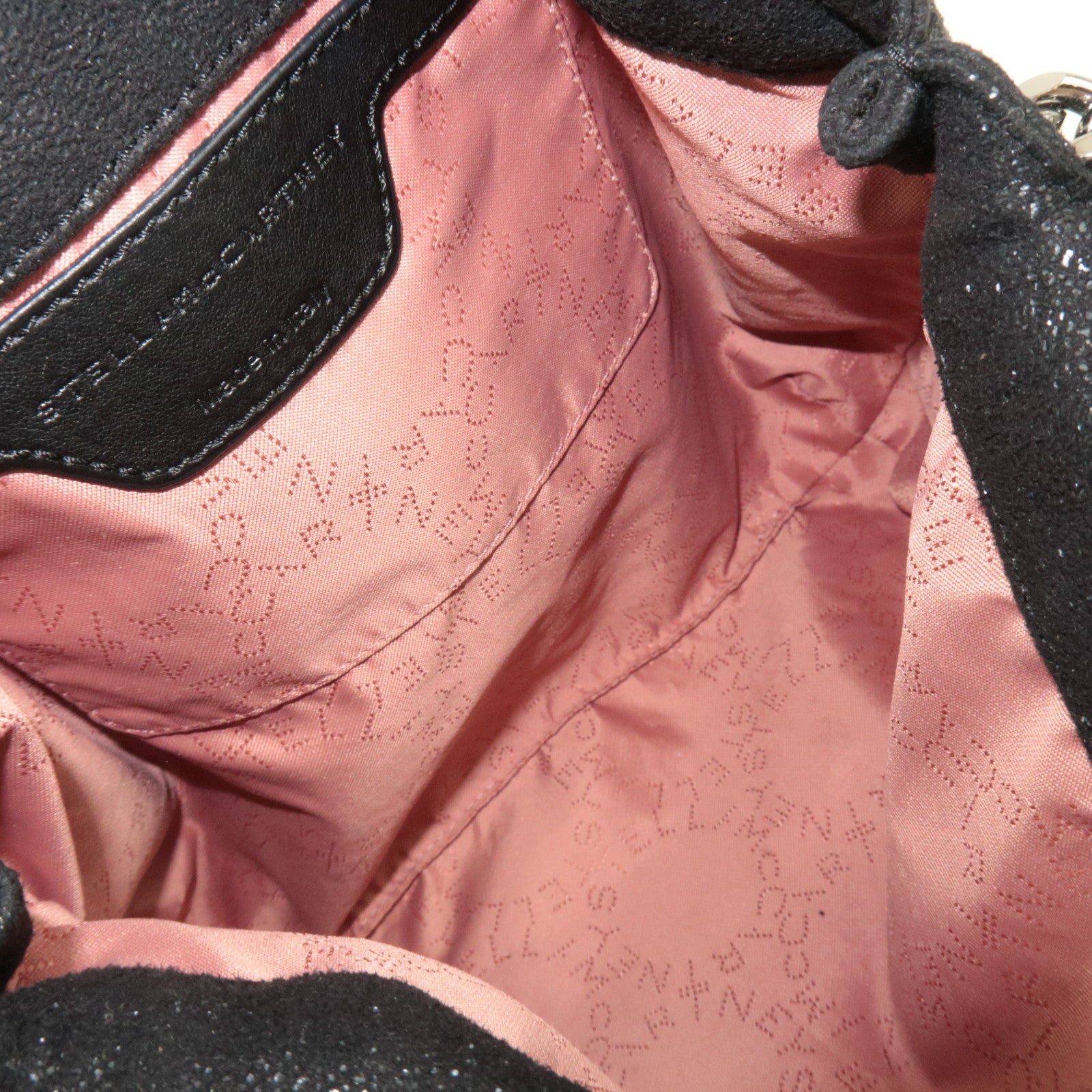 Stella McCartney Falabella Small Chain Tote Bag Vegan Leather Black