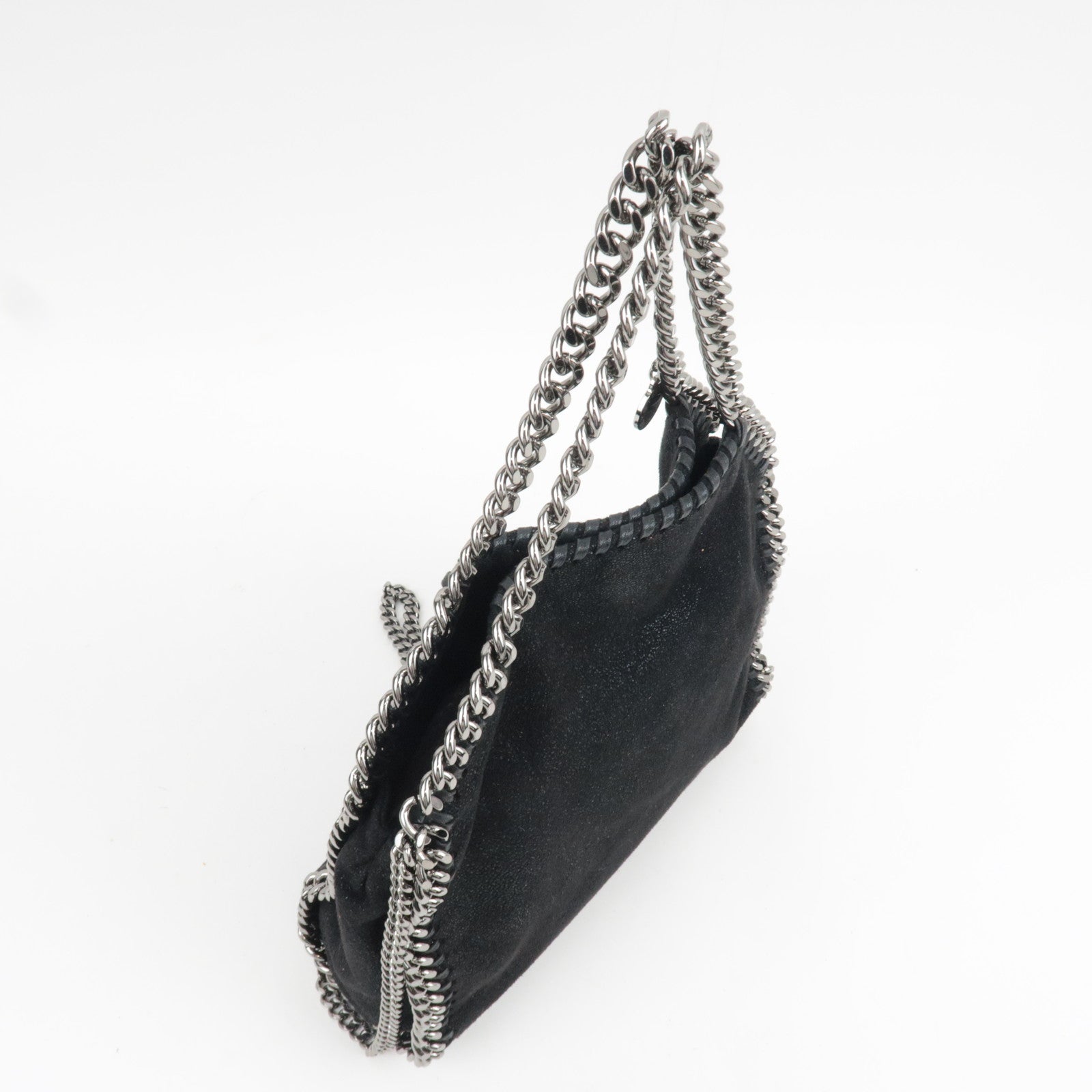 Stella McCartney Falabella Small Chain Tote Bag Vegan Leather Black