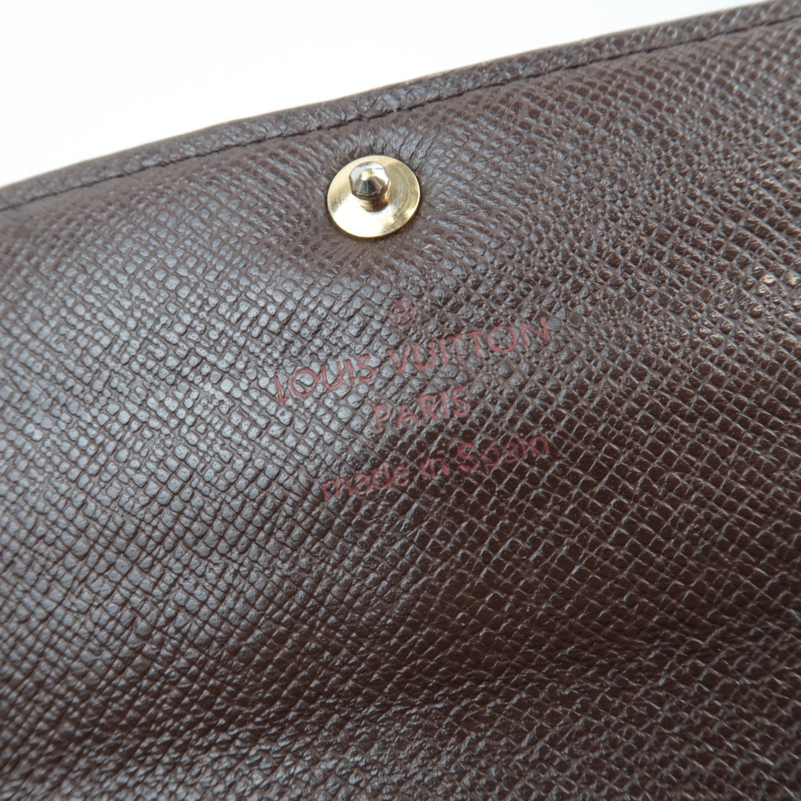 Louis Vuitton Damier Portefeuille Sarah Long Wallet N61734 CA0096