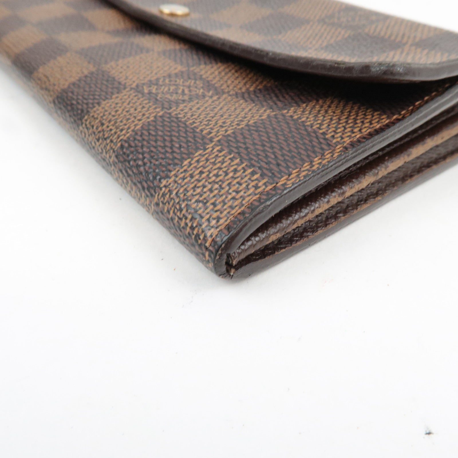 Louis Vuitton Damier Portefeuille Sarah Long Wallet N61734 CA0096