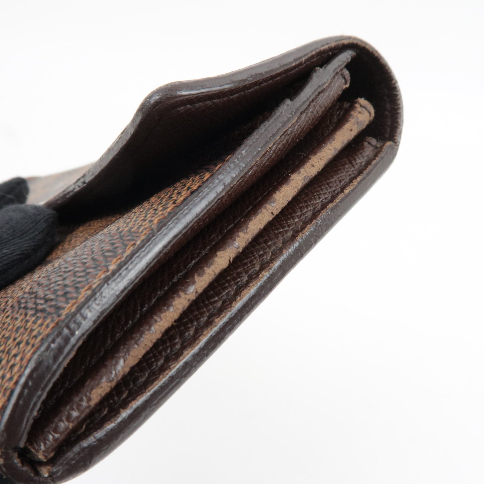 Louis Vuitton Damier Portefeuille Sarah Long Wallet N61734 CA0096