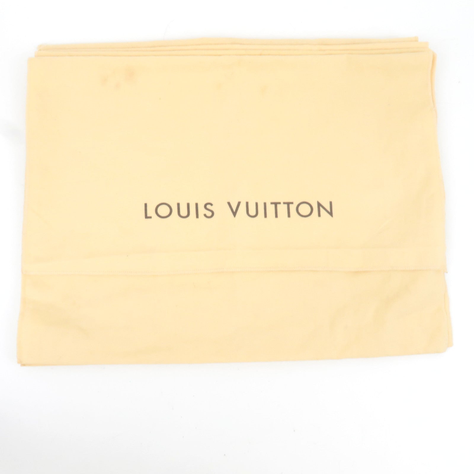 Louis Vuitton Set of 10 Dust Bag Cotton Beige