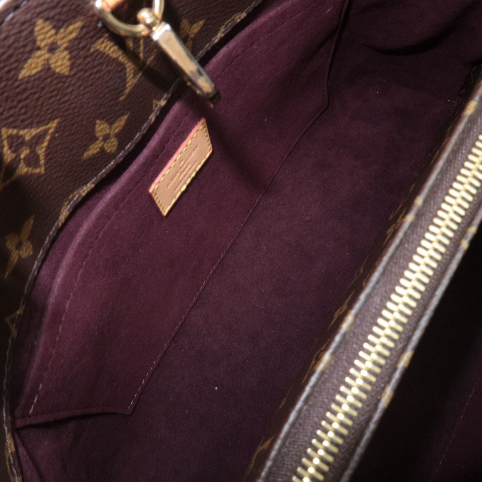 Louis Vuitton Monogram Montaigne MM 2Way Handbag M41056 CA2188 *Strap, Key Lock, Clochette