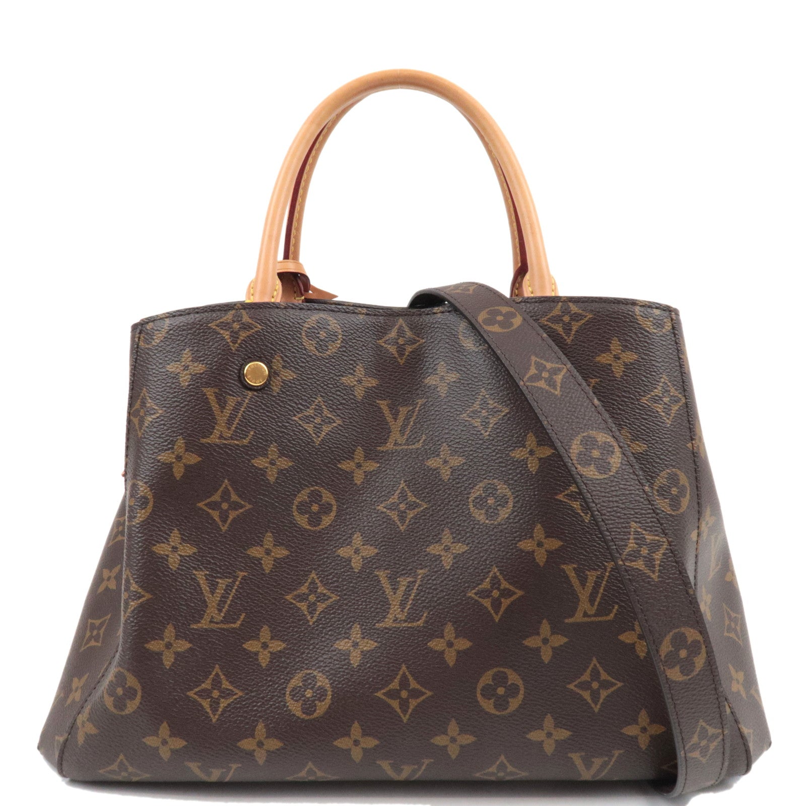 Louis Vuitton Monogram Montaigne MM 2Way Handbag M41056 CA2188 *Strap, Key Lock, Clochette81273