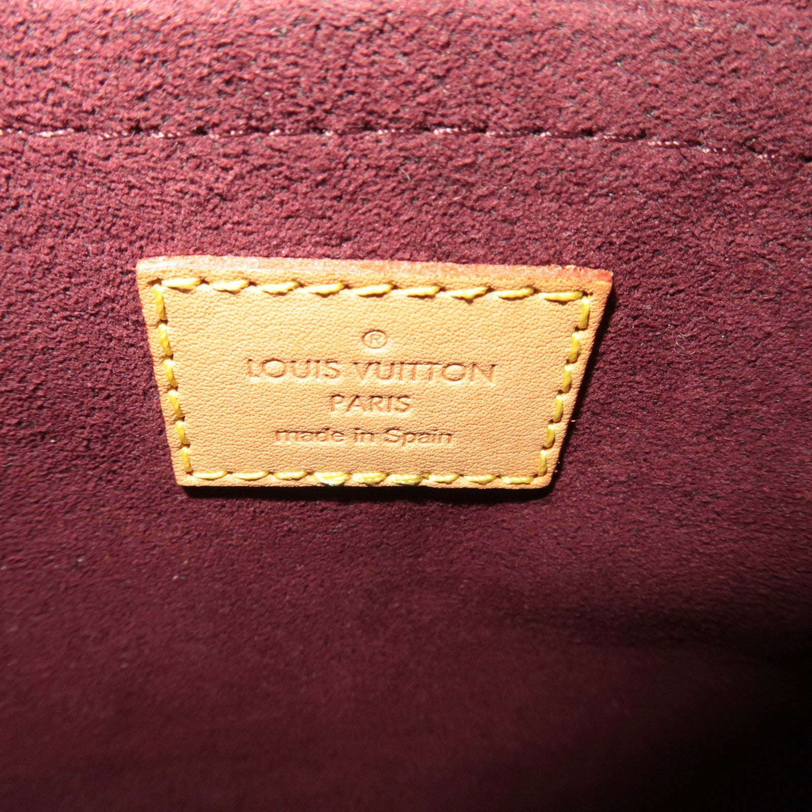 Louis Vuitton Monogram Montaigne MM 2Way Handbag M41056 CA2188 *Strap, Key Lock, Clochette