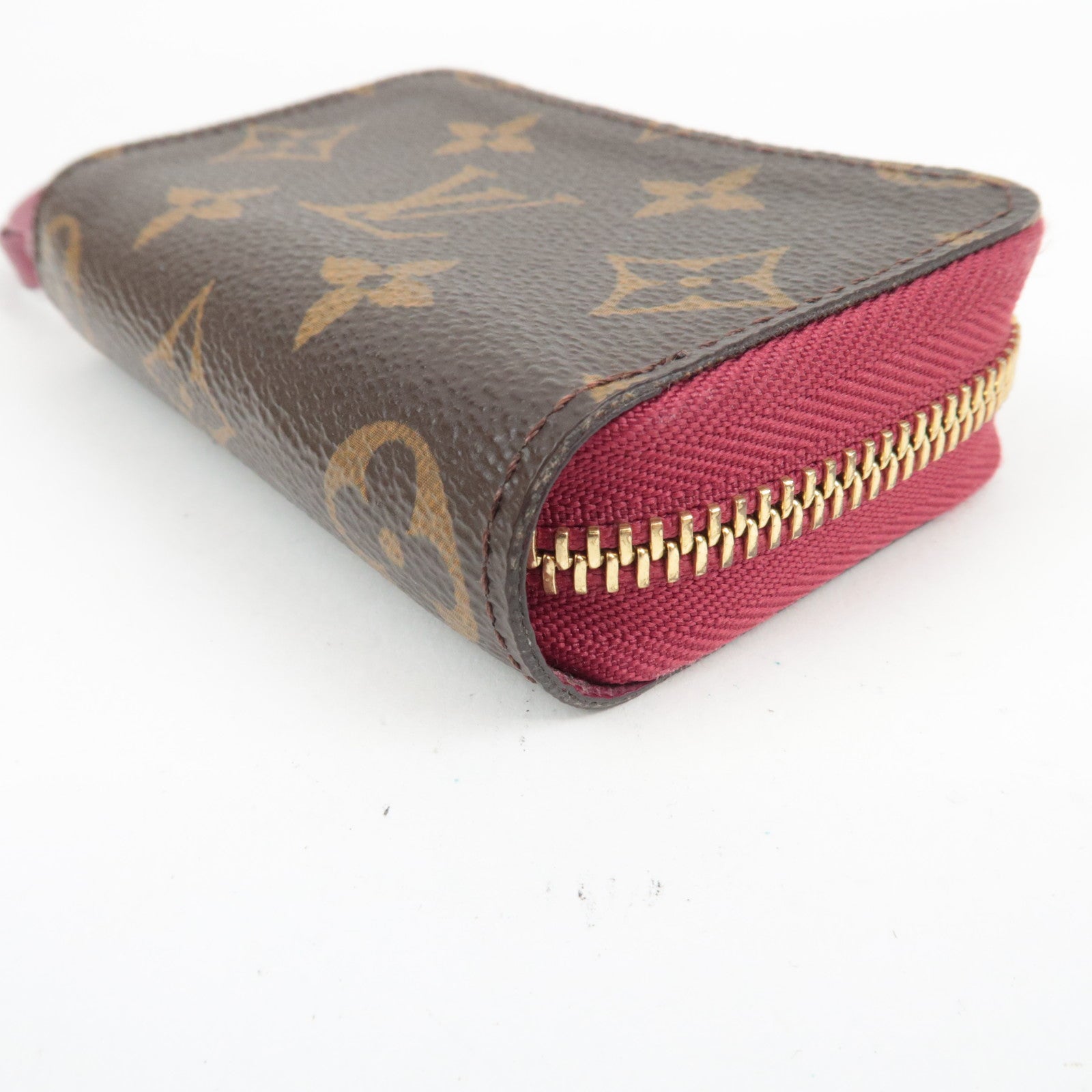 Louis Vuitton Monogram Multi Cartes Coin Case Fuchsia M61299 SP0136