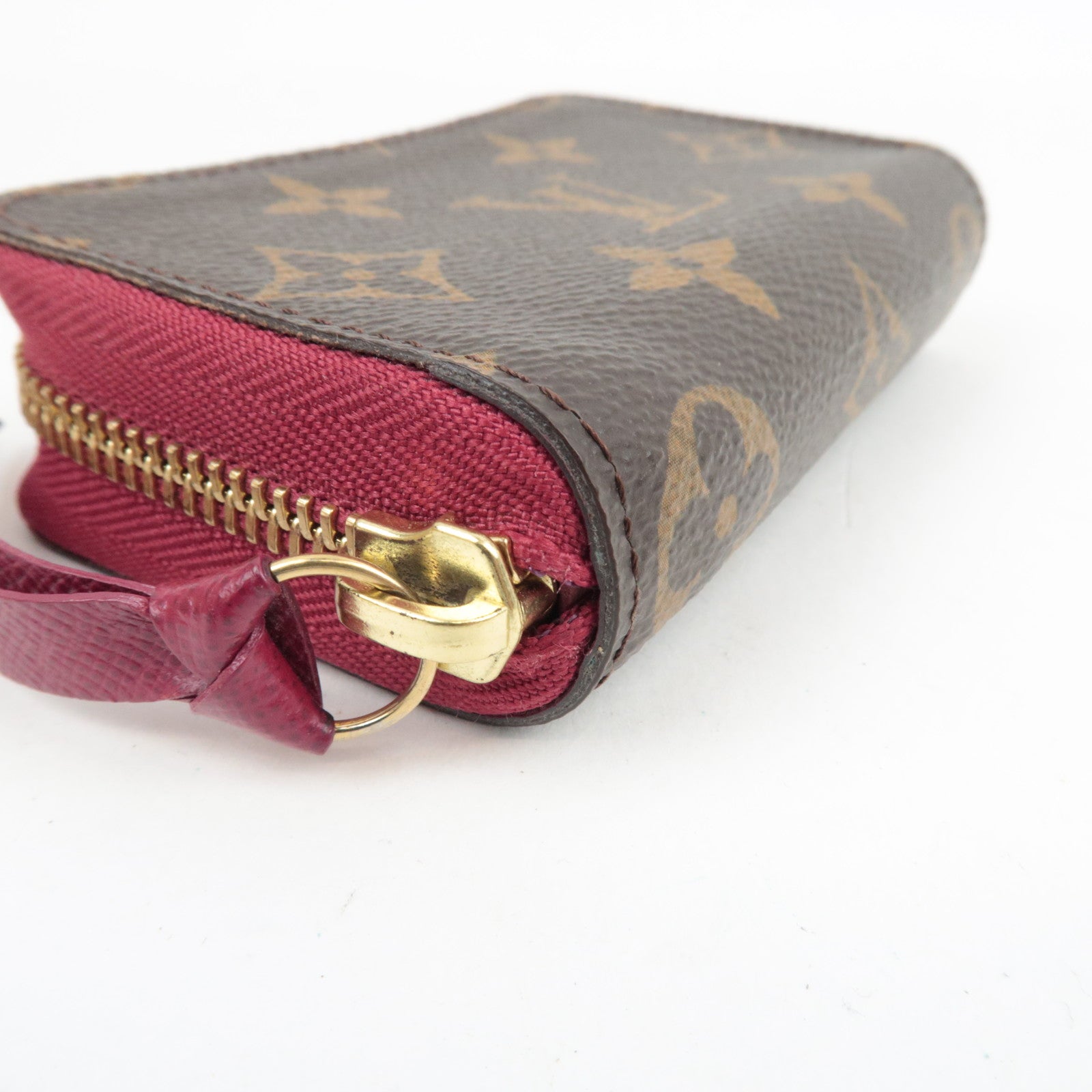 Louis Vuitton Monogram Multi Cartes Coin Case Fuchsia M61299 SP0136
