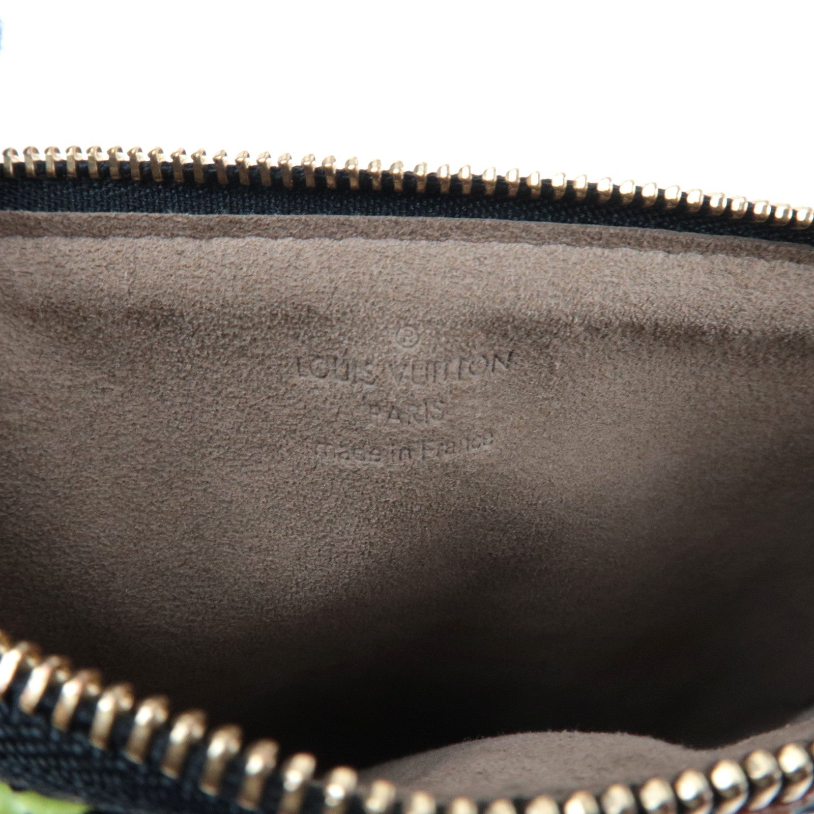 Louis Vuitton Monogram Multicolor Pochette GM Pouch Noir M60030 MI0066