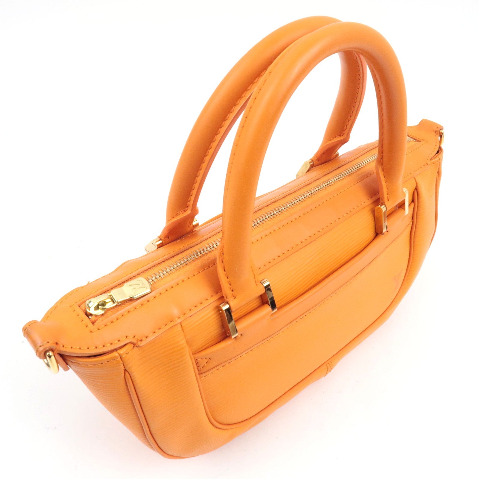 Louis Vuitton Epi Danura PM Handbag 2way Bag Mandarin M5891H AR0073 *Strap