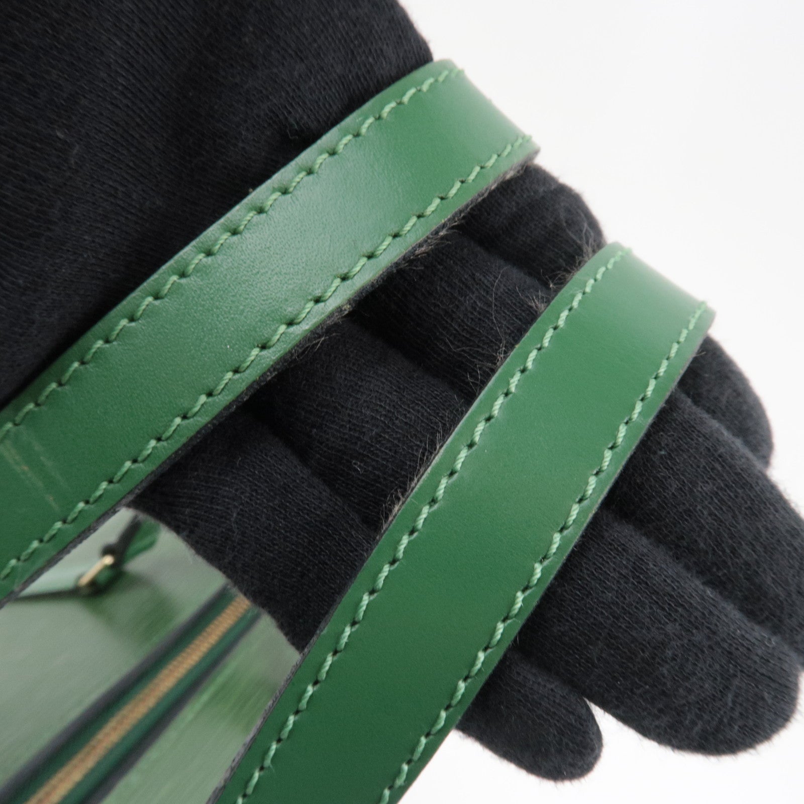 Louis Vuitton Epi Soufflot Shoulder Bag Borneo Green M52224 MI1916 *Pouch