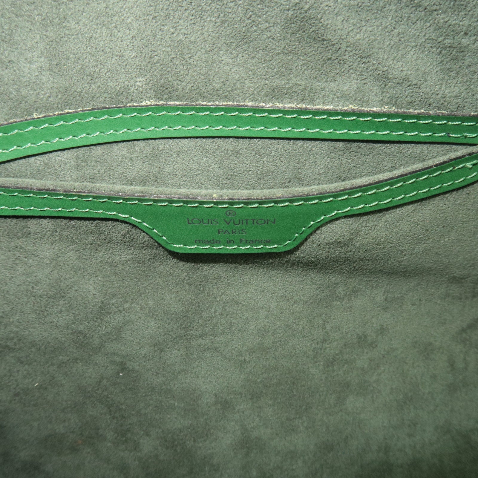Louis Vuitton Epi Soufflot Shoulder Bag Borneo Green M52224 MI1916 *Pouch