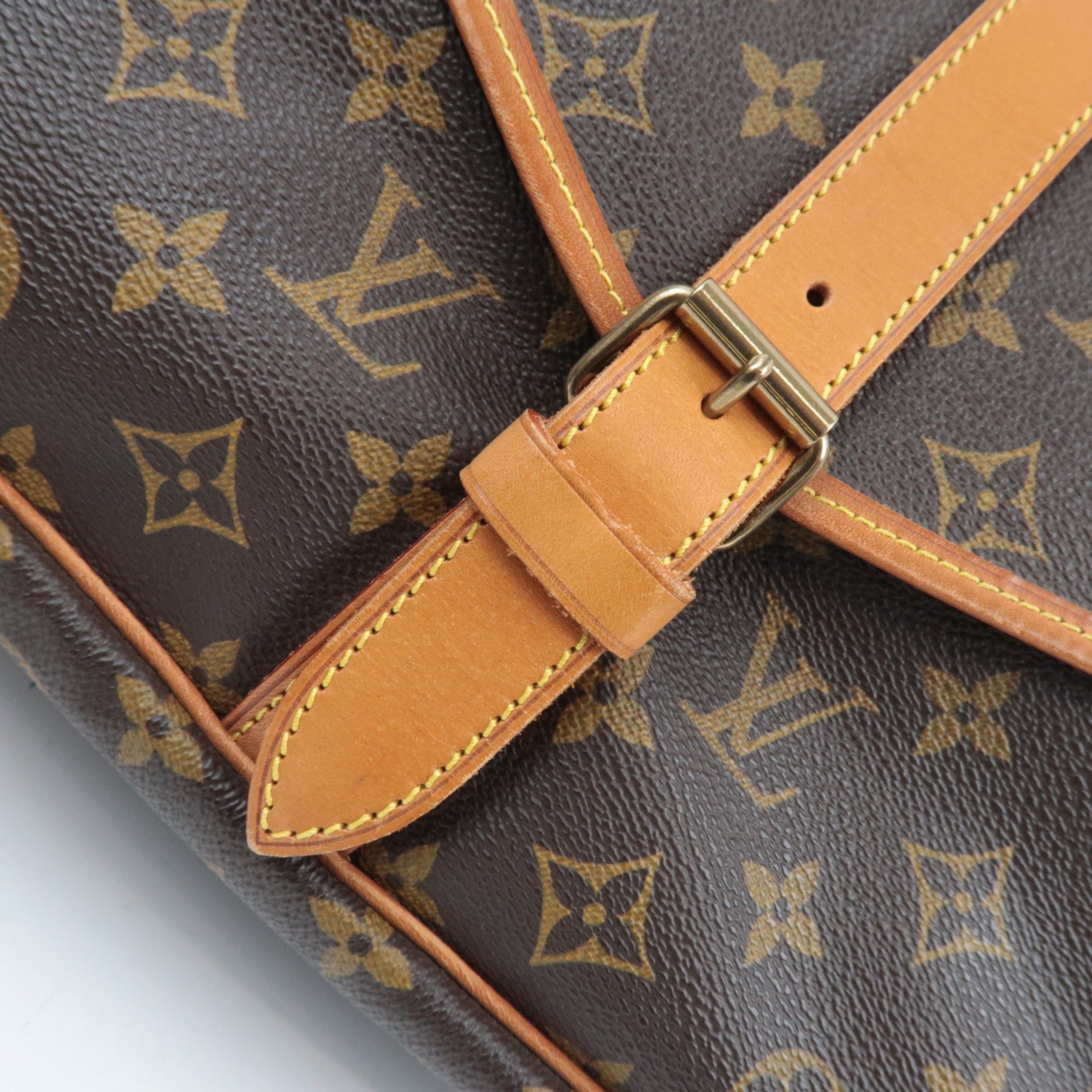 Louis Vuitton Monogram Saumur 35 Shoulder Bag M42254 MB0937