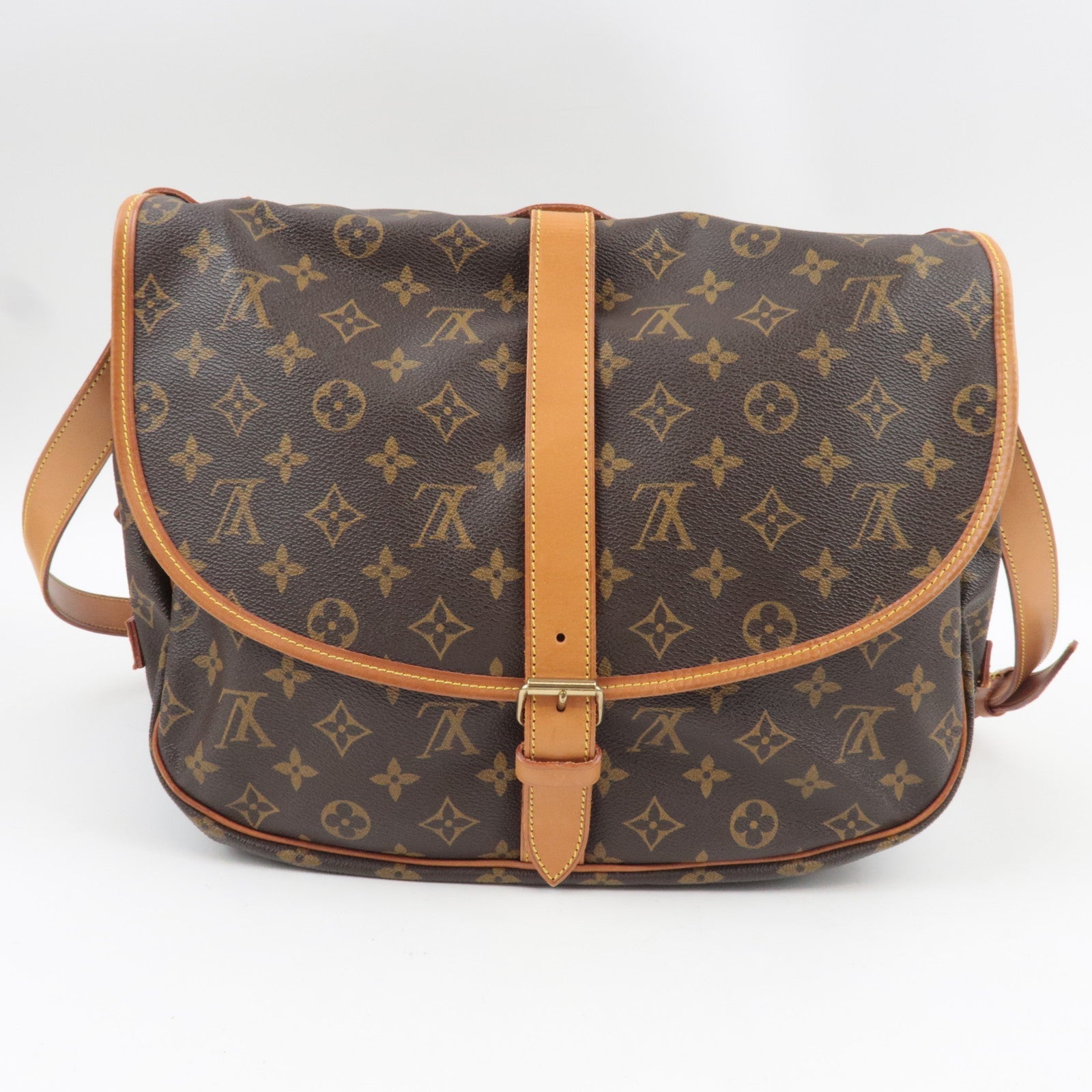 Louis Vuitton Monogram Saumur 35 Shoulder Bag M42254 MB0937