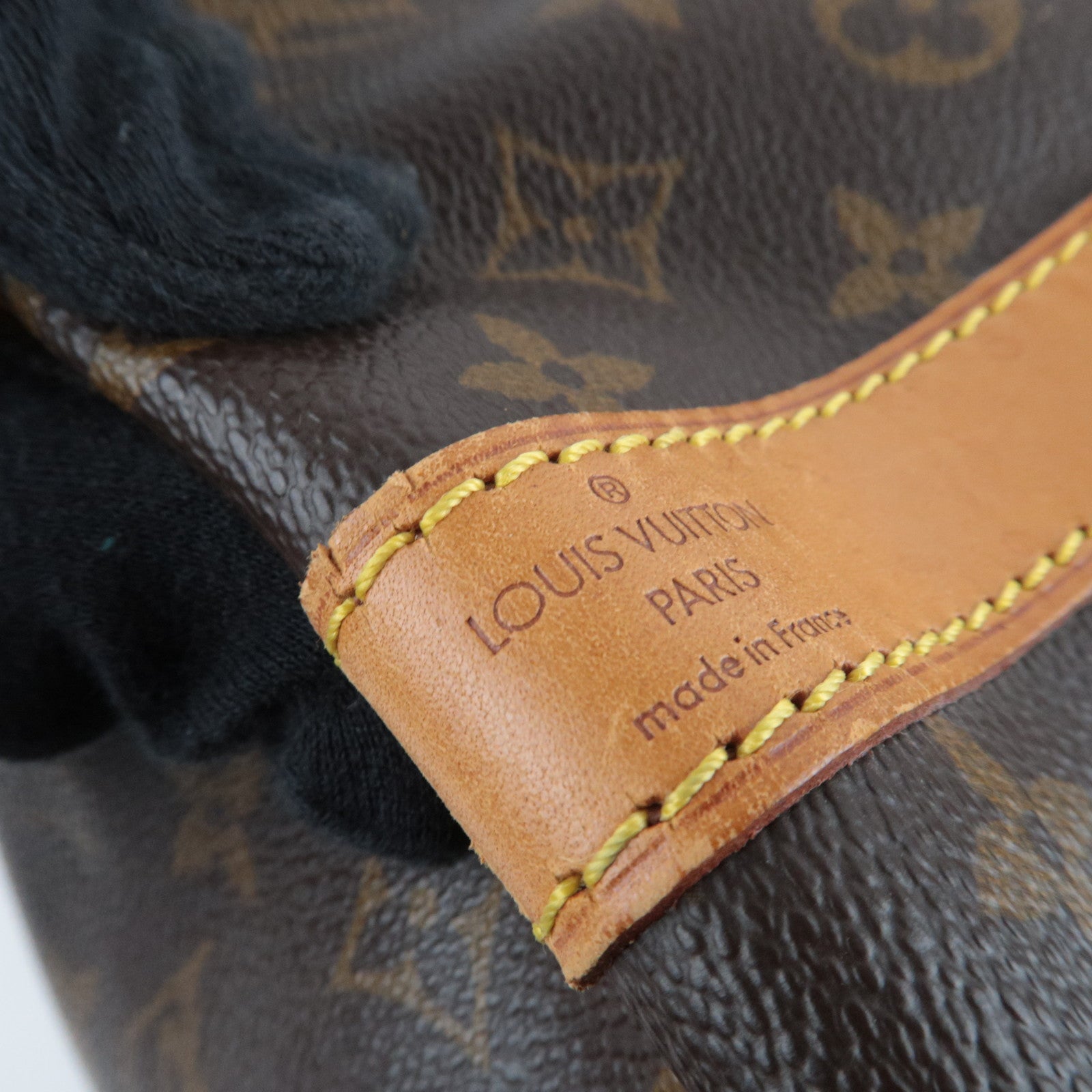 Louis Vuitton Monogram Keepall Bandouliere 50 Travel Bag M41416 VI0935 *Name tag, Poignet