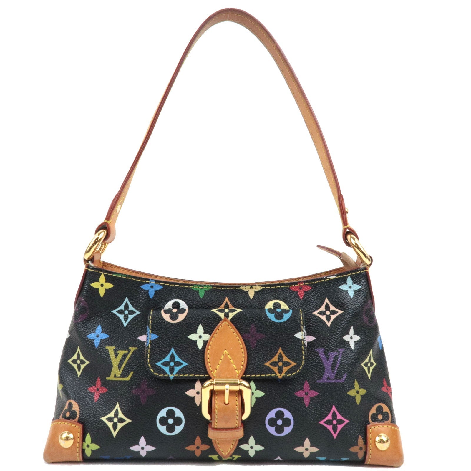 Louis Vuitton Monogram Multicolor Eliza Shoulder Bag Noir M40099 TH007681465