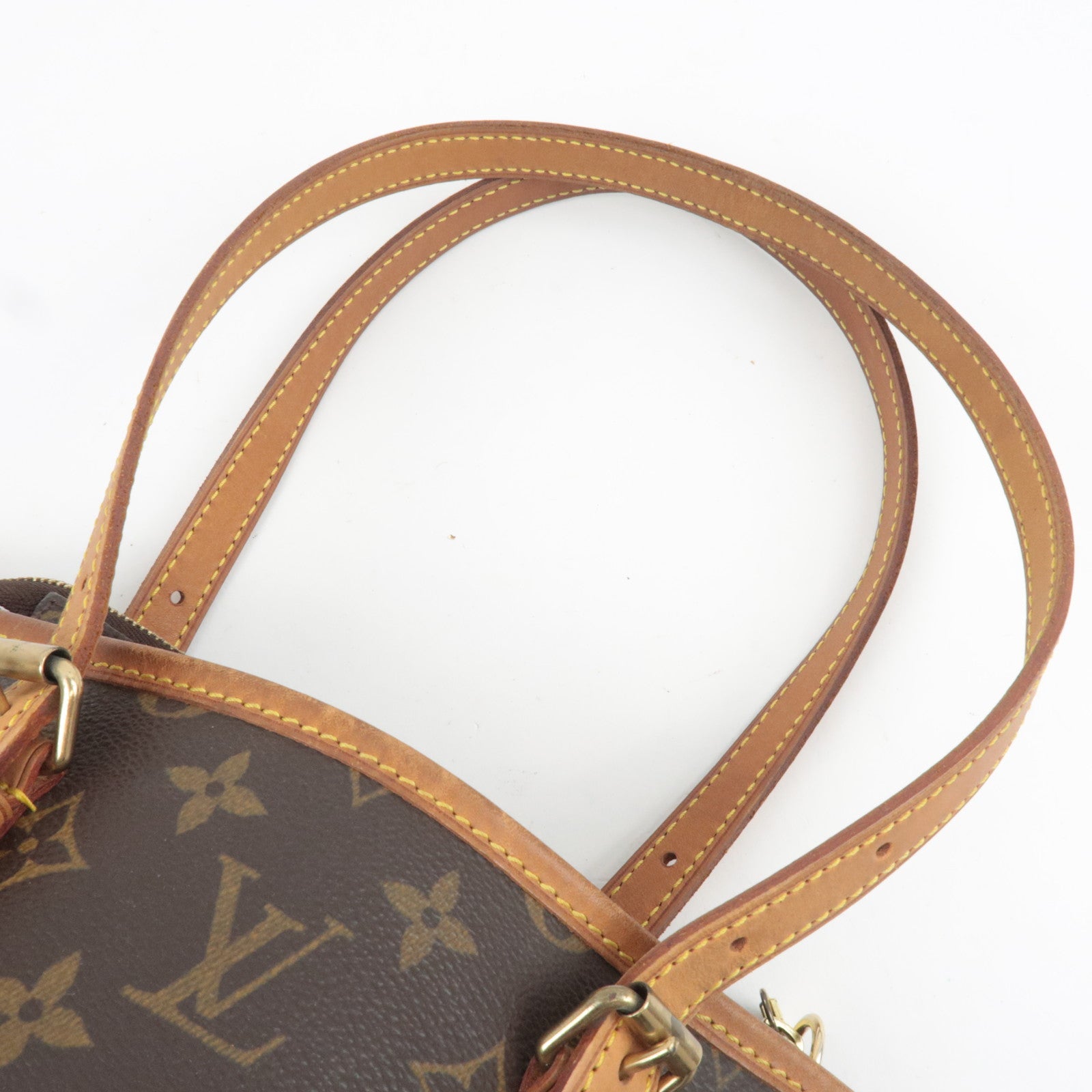 Louis Vuitton Monogram Bucket PM Shoulder Bag M42238 FL1003 *Pouch