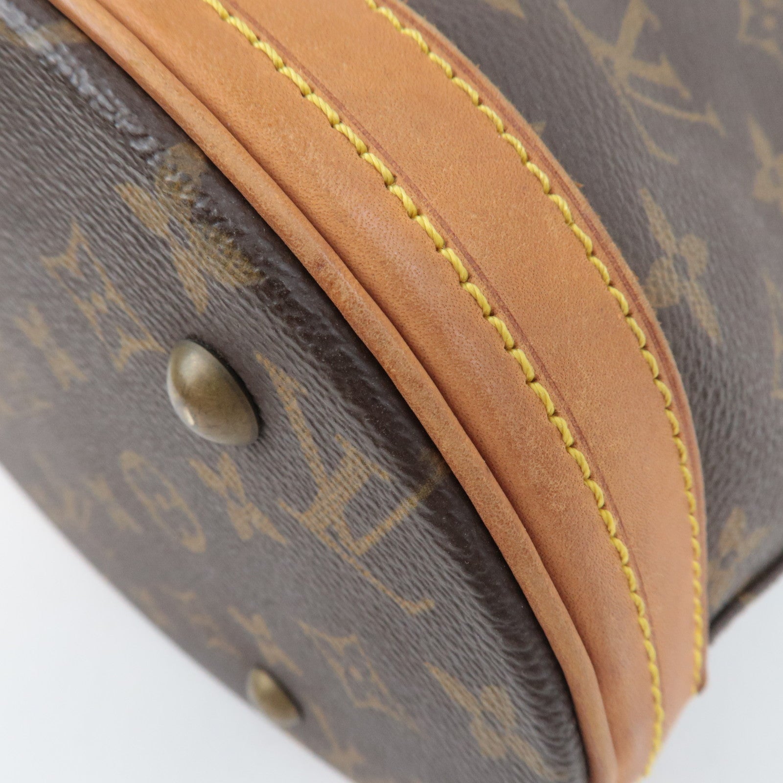 Louis Vuitton Monogram Bucket PM Shoulder Bag M42238 FL1003 *Pouch