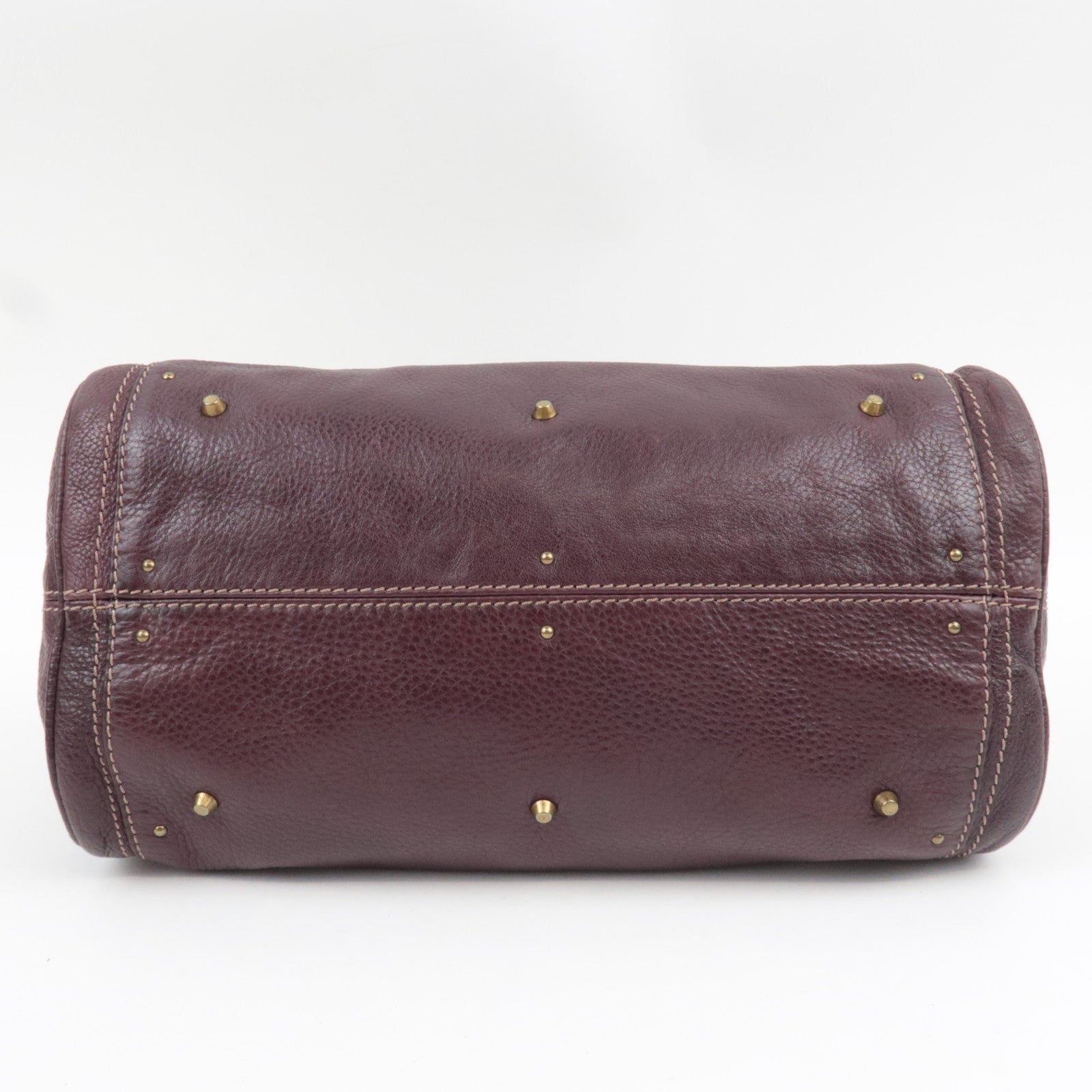 Chloe Paddington Handbag Leather Maroon *Key Lock, G card