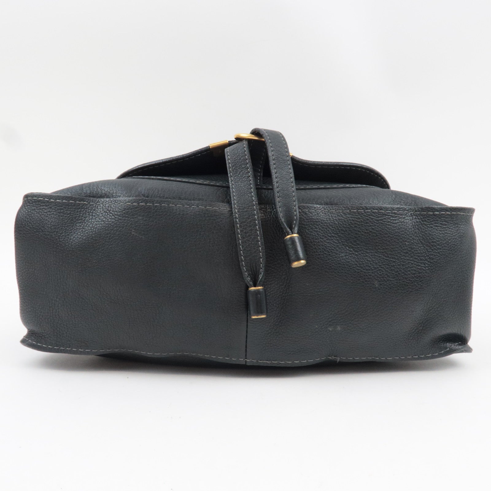 Chloe Marcie 2Way Shoulder Bag Leather Black *Strap