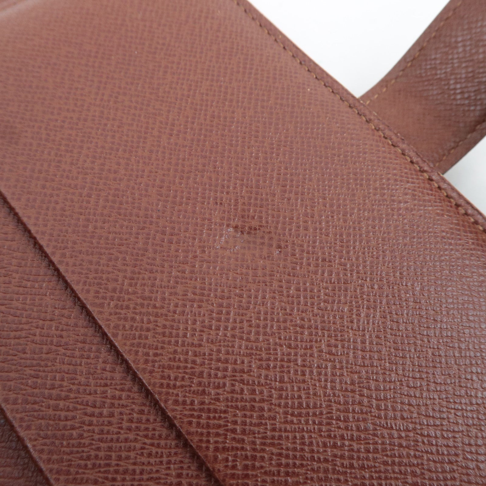 Louis Vuitton Monogram Porte Papier Zip Bifold Wallet M61207 SP0071 *Pass case