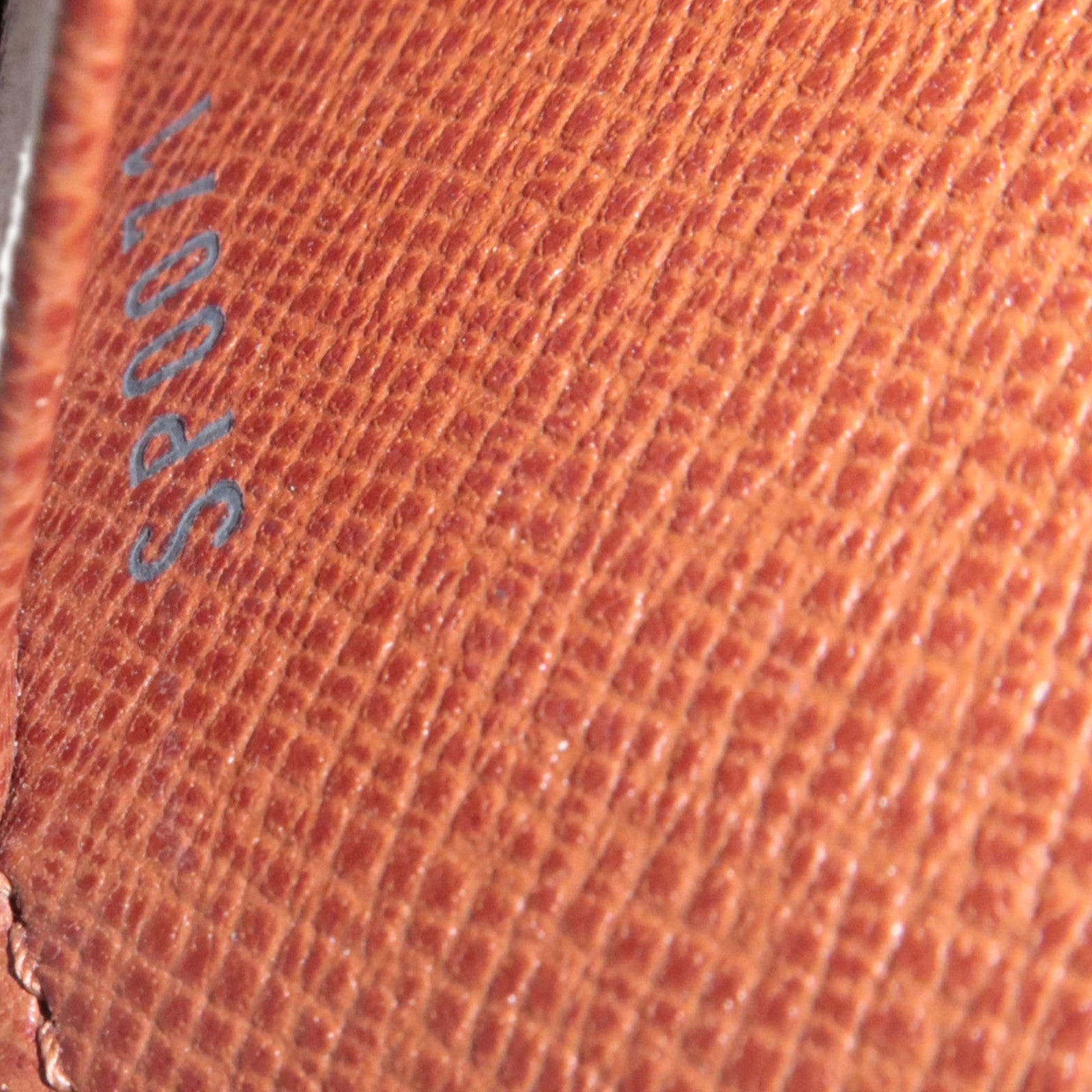 Louis Vuitton Monogram Porte Papier Zip Bifold Wallet M61207 SP0071 *Pass case