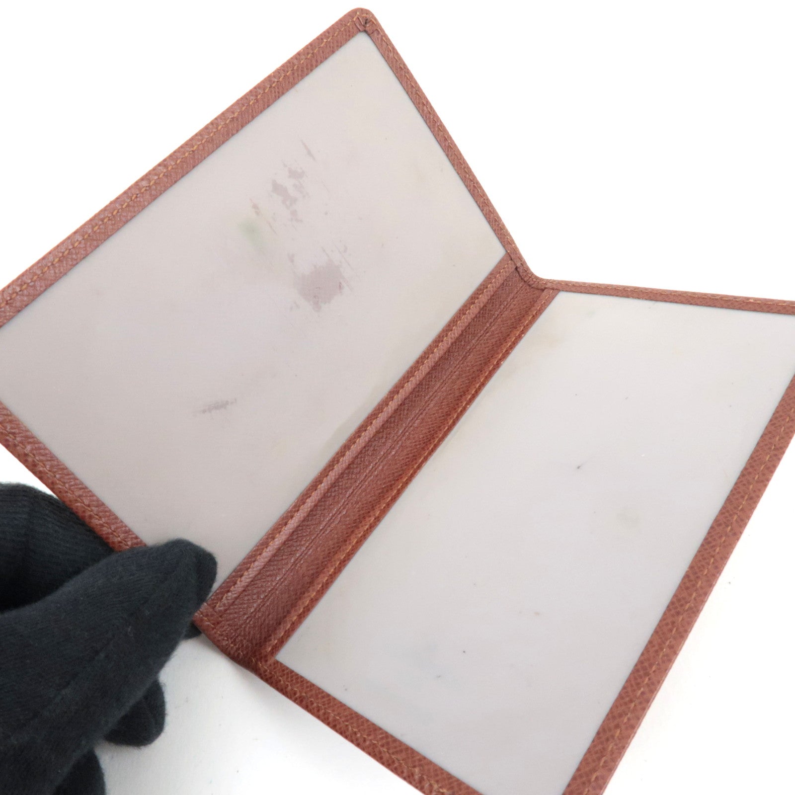 Louis Vuitton Monogram Porte Papier Zip Bifold Wallet M61207 SP0071 *Pass case