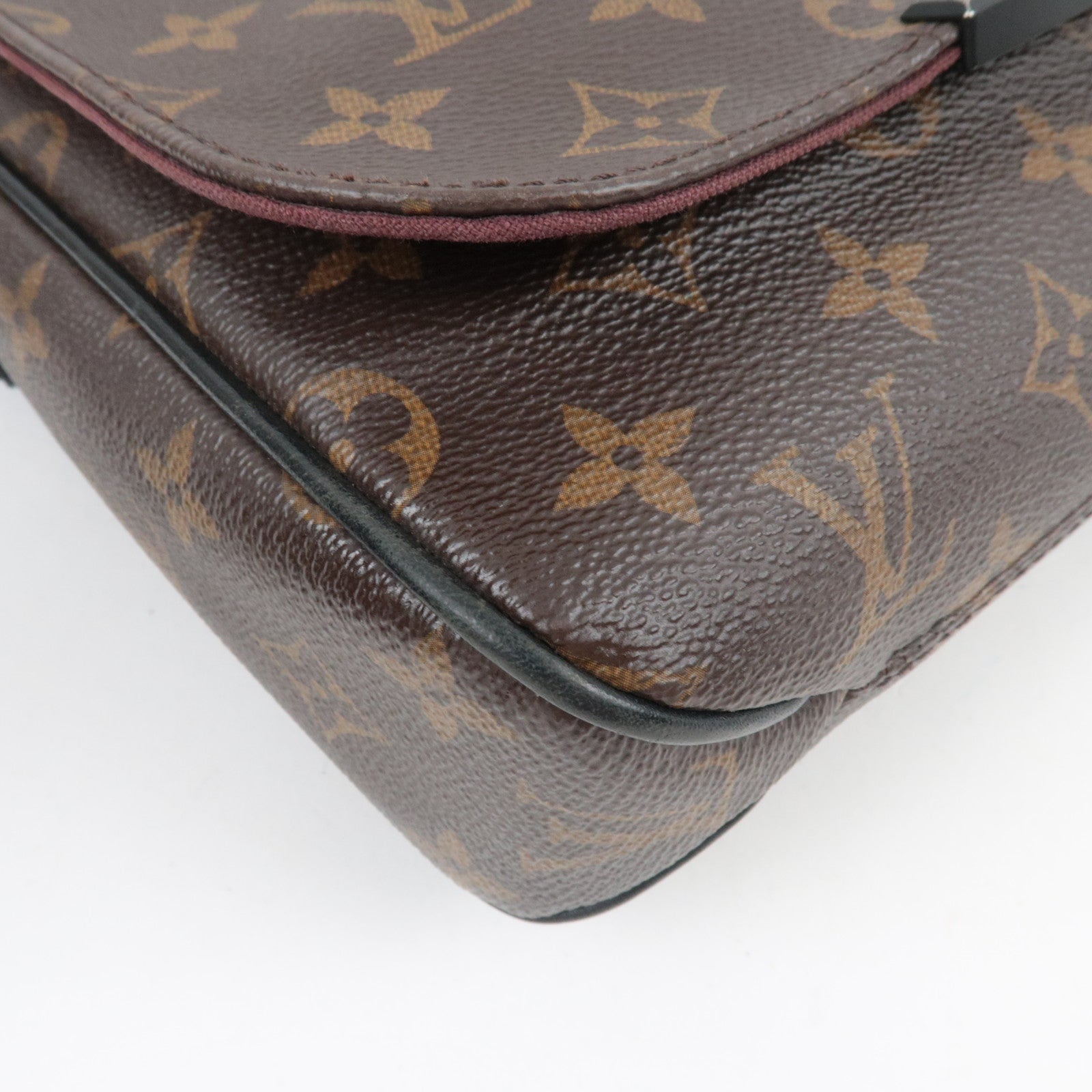 Louis Vuitton Monogram Macassar District PM Shoulder Bag M40935 CA3186