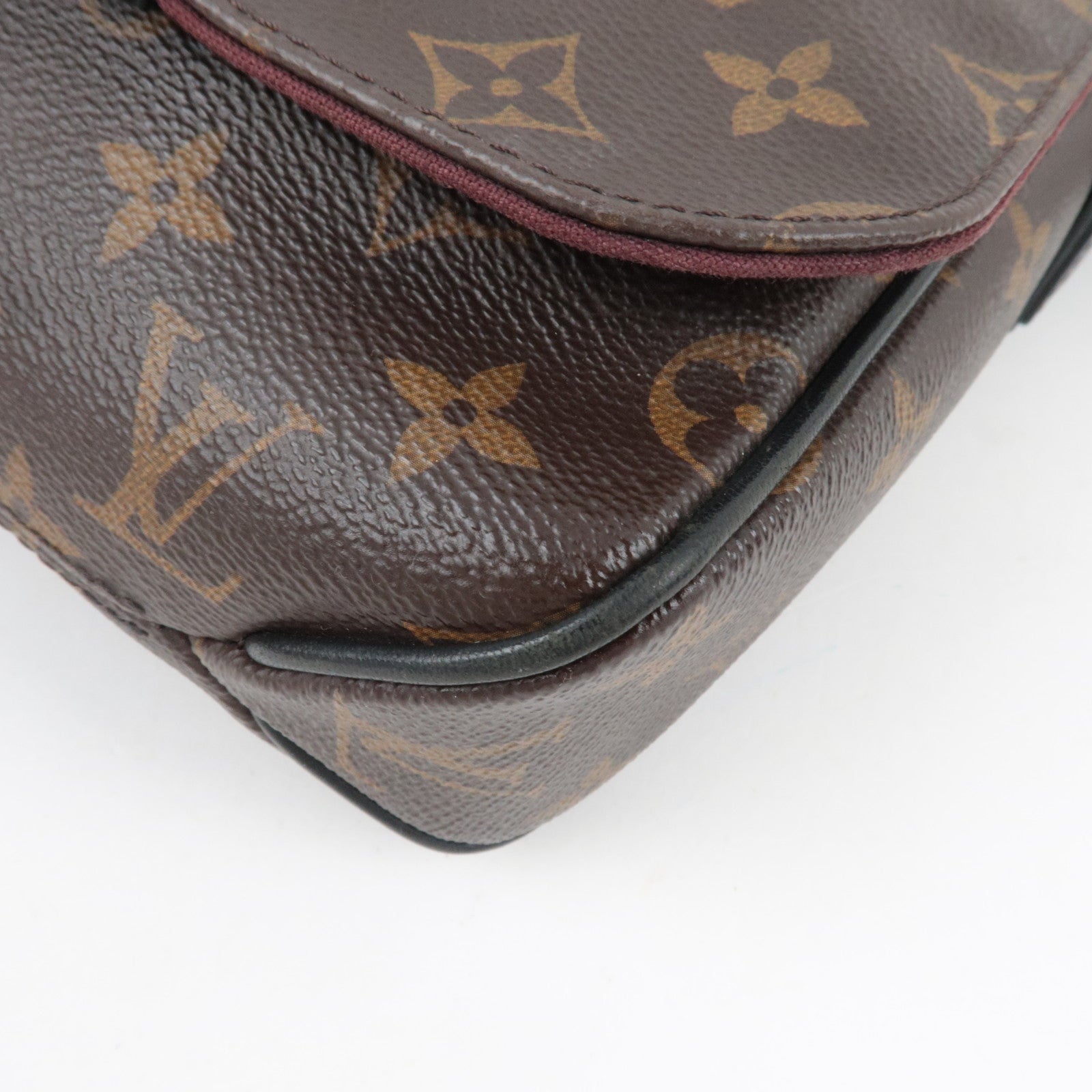 Louis Vuitton Monogram Macassar District PM Shoulder Bag M40935 CA3186