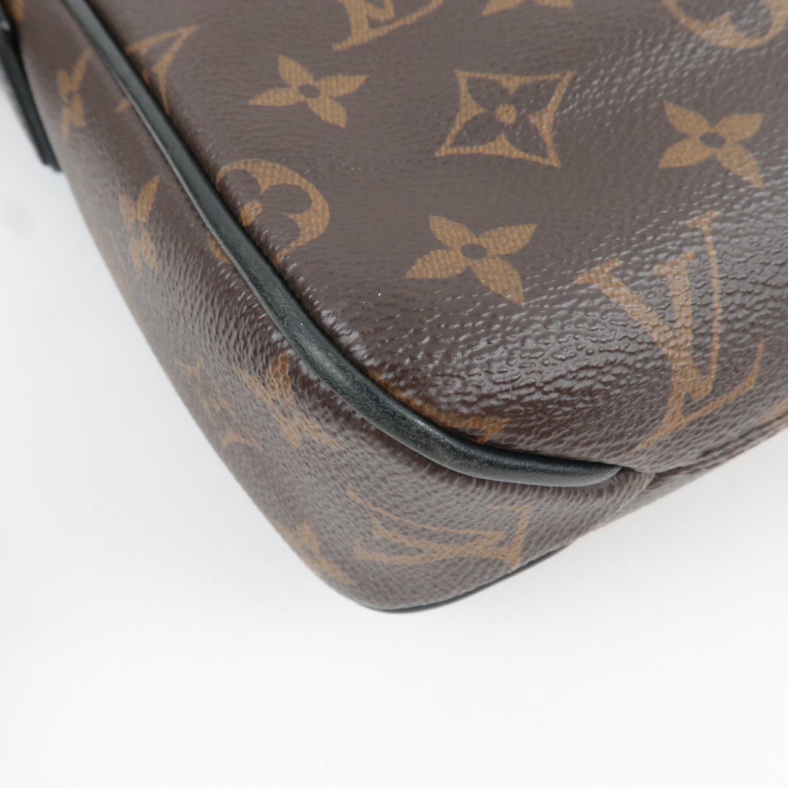 Louis Vuitton Monogram Macassar District PM Shoulder Bag M40935 CA3186