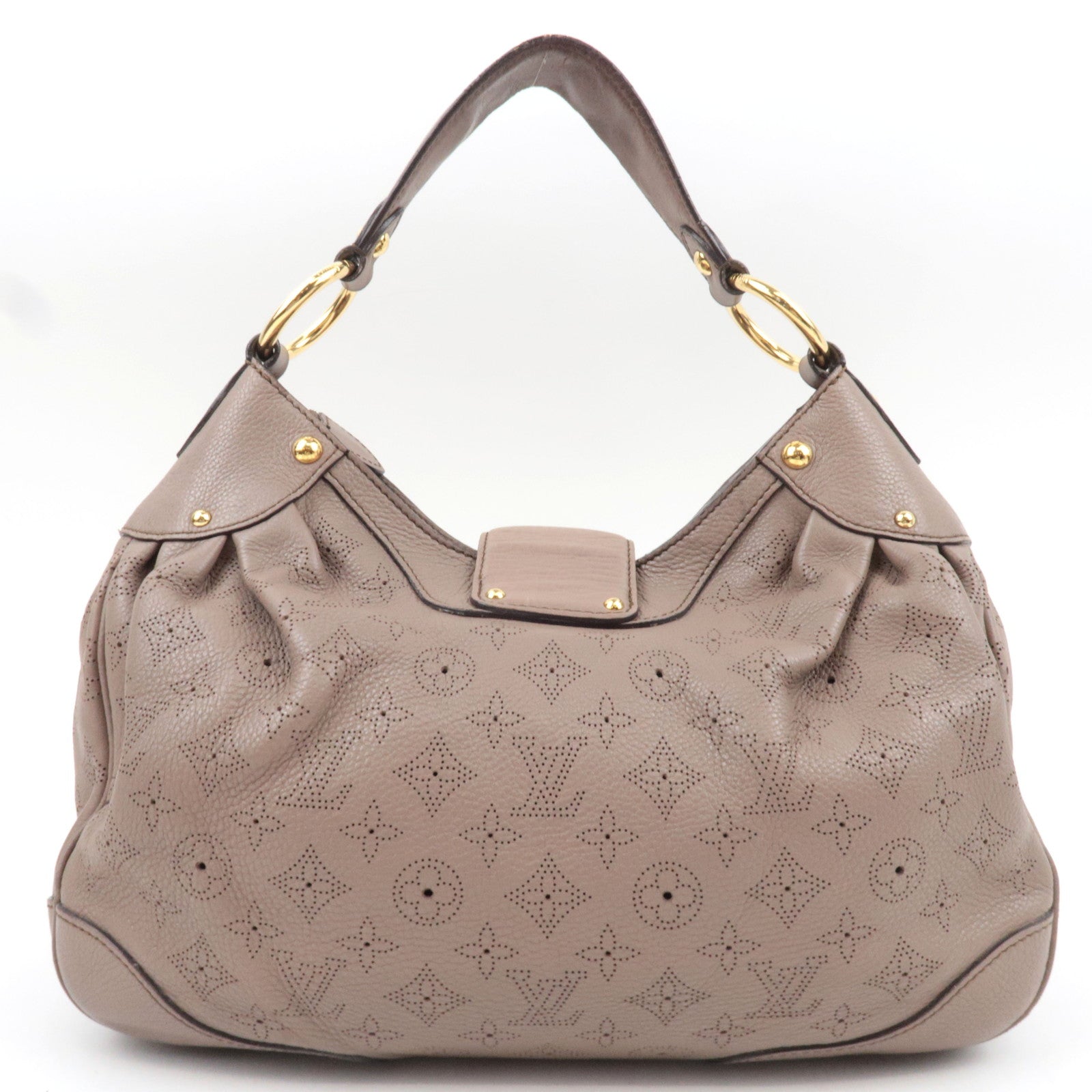 Louis Vuitton Monogram Mahina Solar PM Shoulder Bag Brown M93445