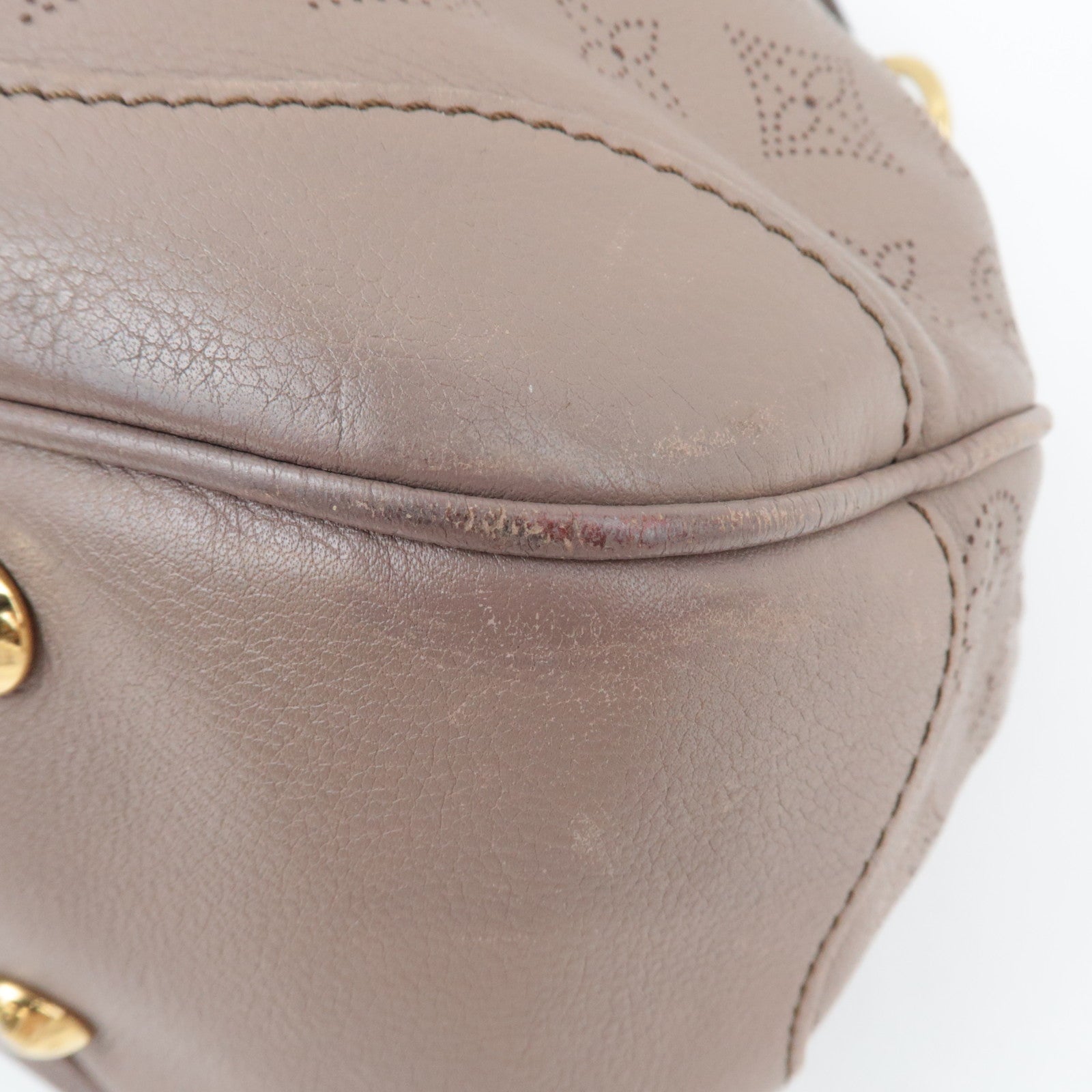 Louis Vuitton Monogram Mahina Solar PM Shoulder Bag Brown M93445