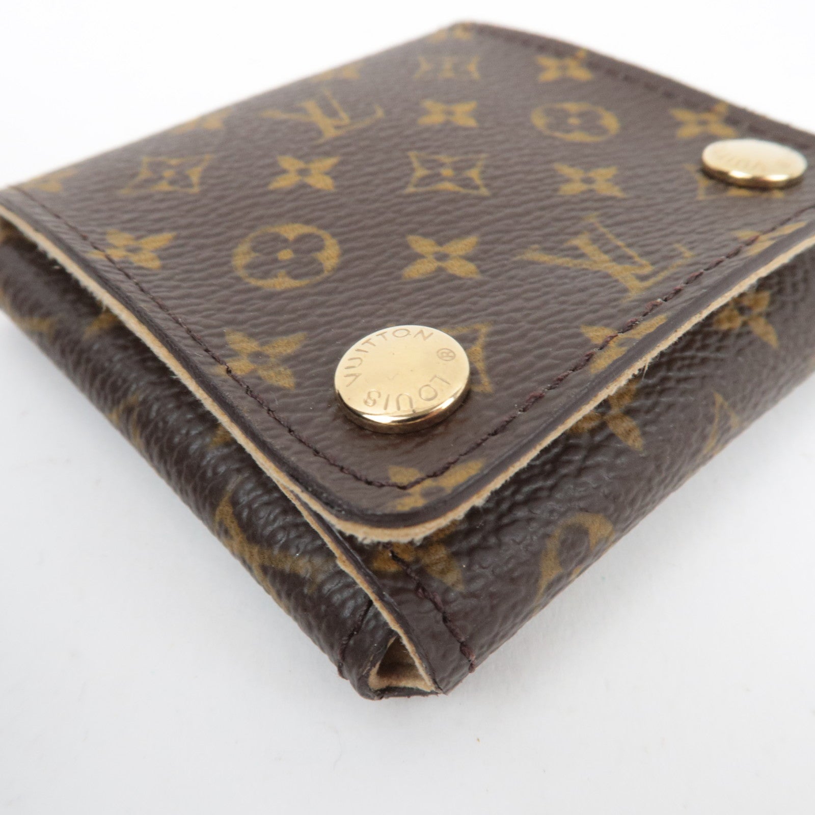 Louis Vuitton Monogram Jewelry Case for Ring SN0015 *Box