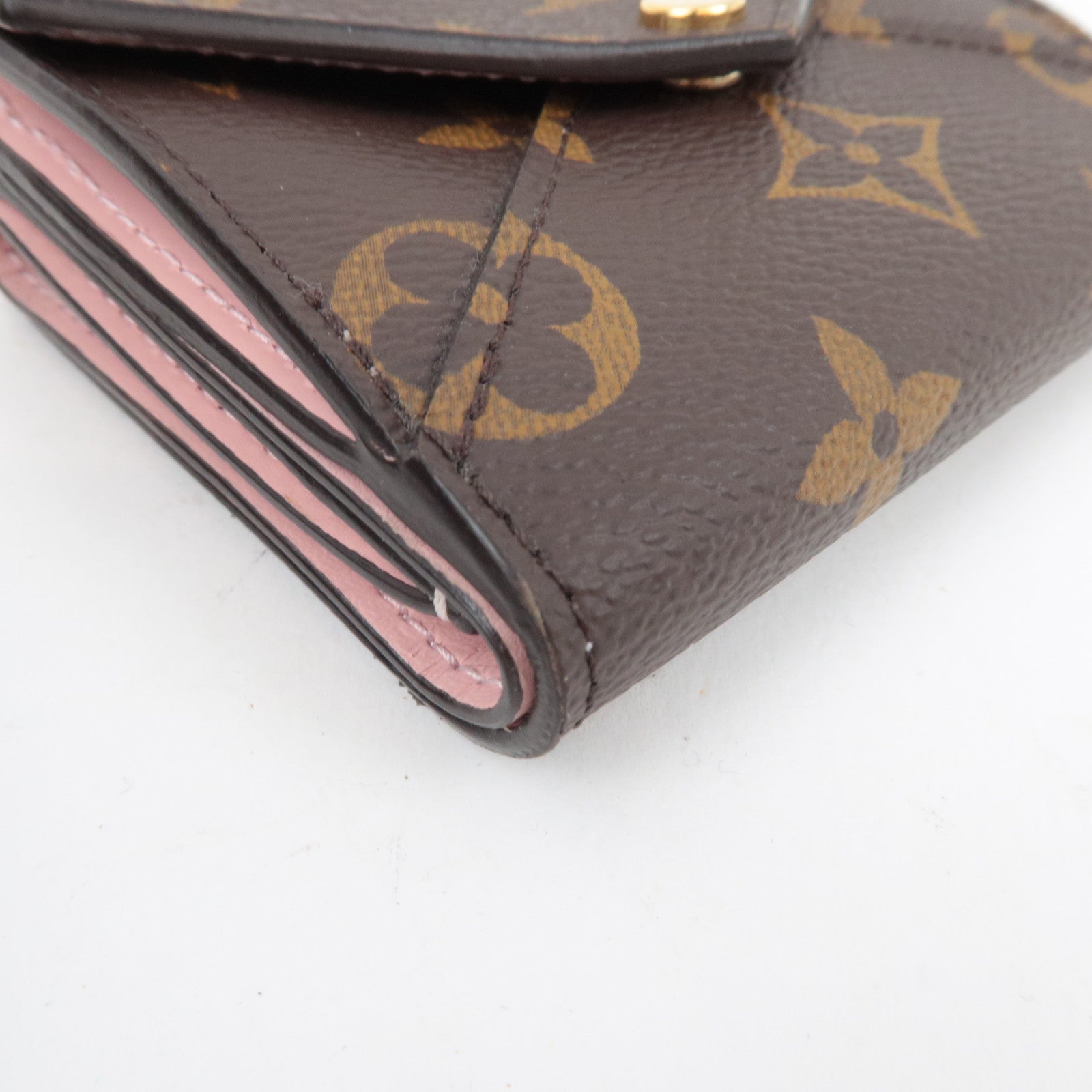 Louis Vuitton Monogram Portefeuille Celeste Small Wallet Rose Ballerine M81665 RFID *Box, Dust bag