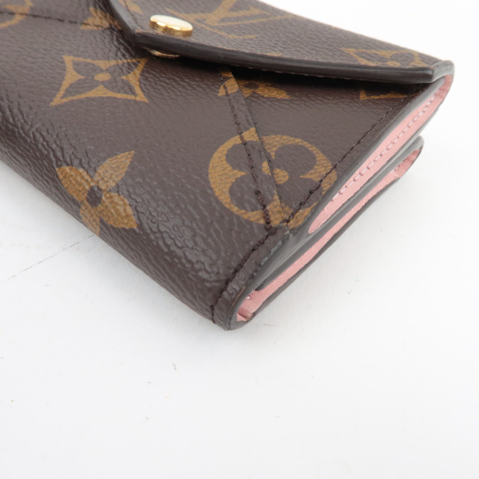 Louis Vuitton Monogram Portefeuille Celeste Small Wallet Rose Ballerine M81665 RFID *Box, Dust bag