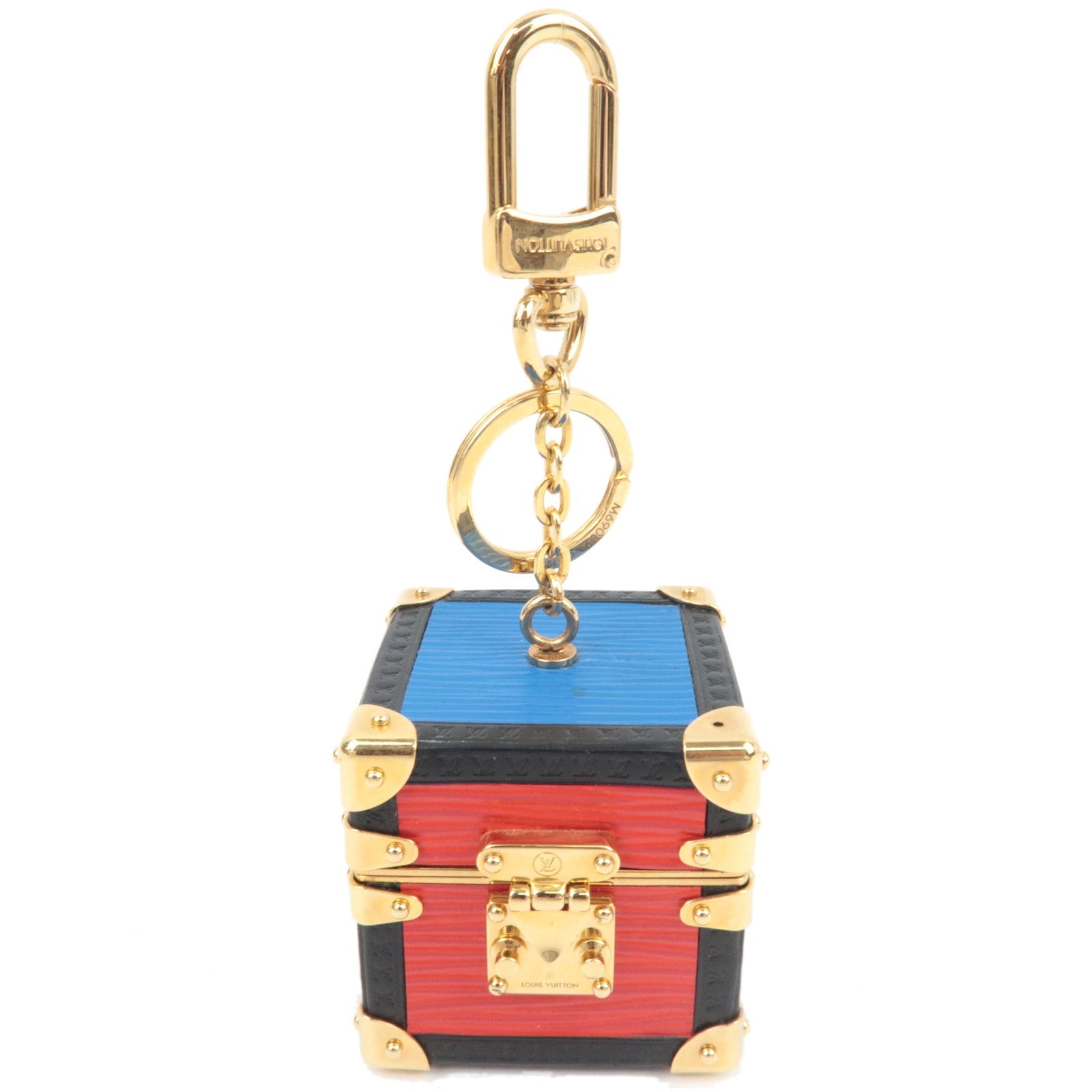 Louis Vuitton Epi Porte Cles Tresor Trunk Bag Charm Multicolor M69009 CX112981561