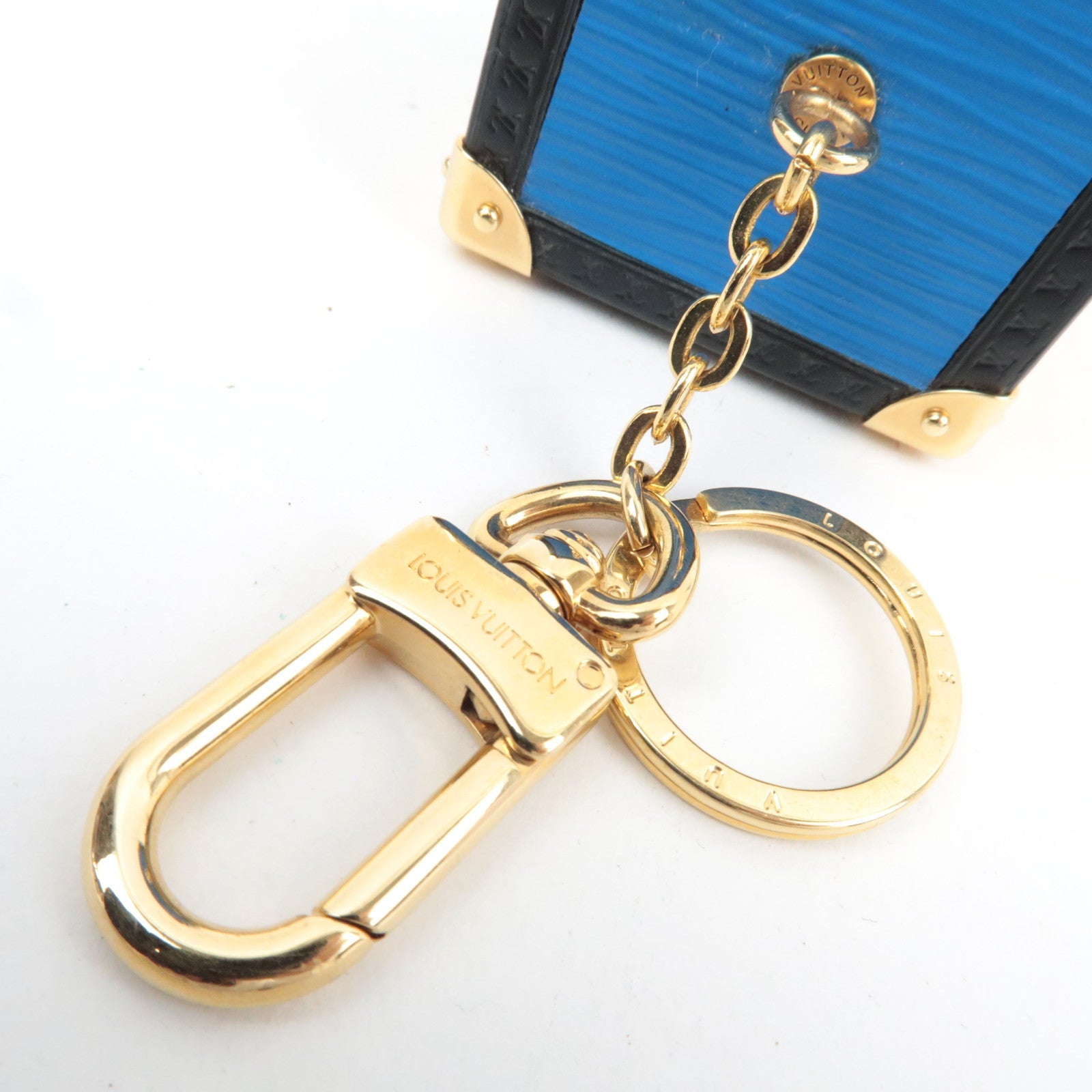 Louis Vuitton Epi Porte Cles Tresor Trunk Bag Charm Multicolor M69009 CX1129