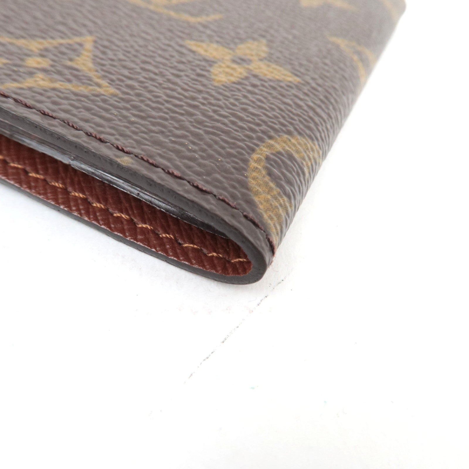 Louis Vuitton Monogram Porte Carte Credit Pression Card Case M60937 CT0093
