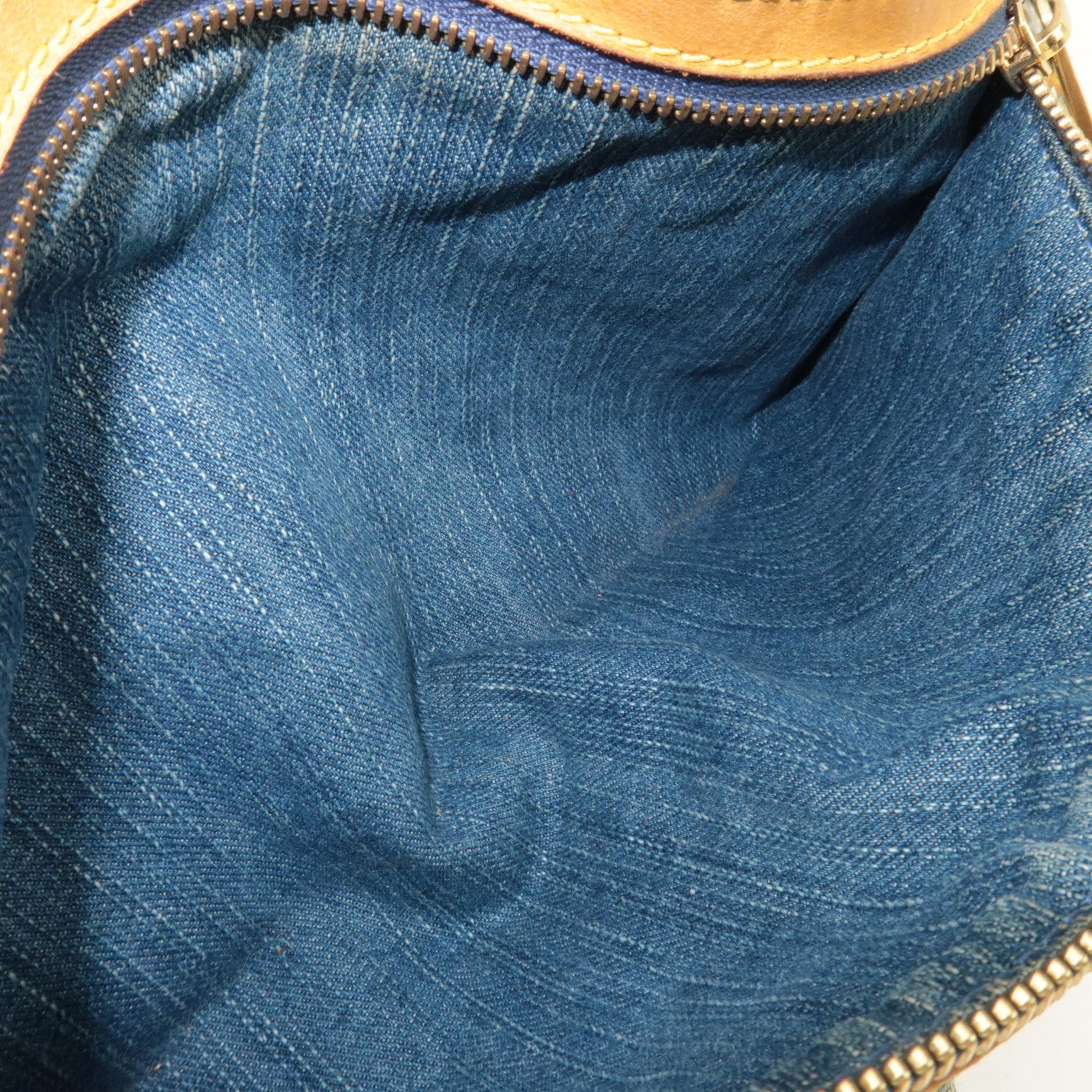 Louis Vuitton Monogram Denim Baggy PM Shoulder Bag M95049 AS0086 *Dust bag, Short Strap