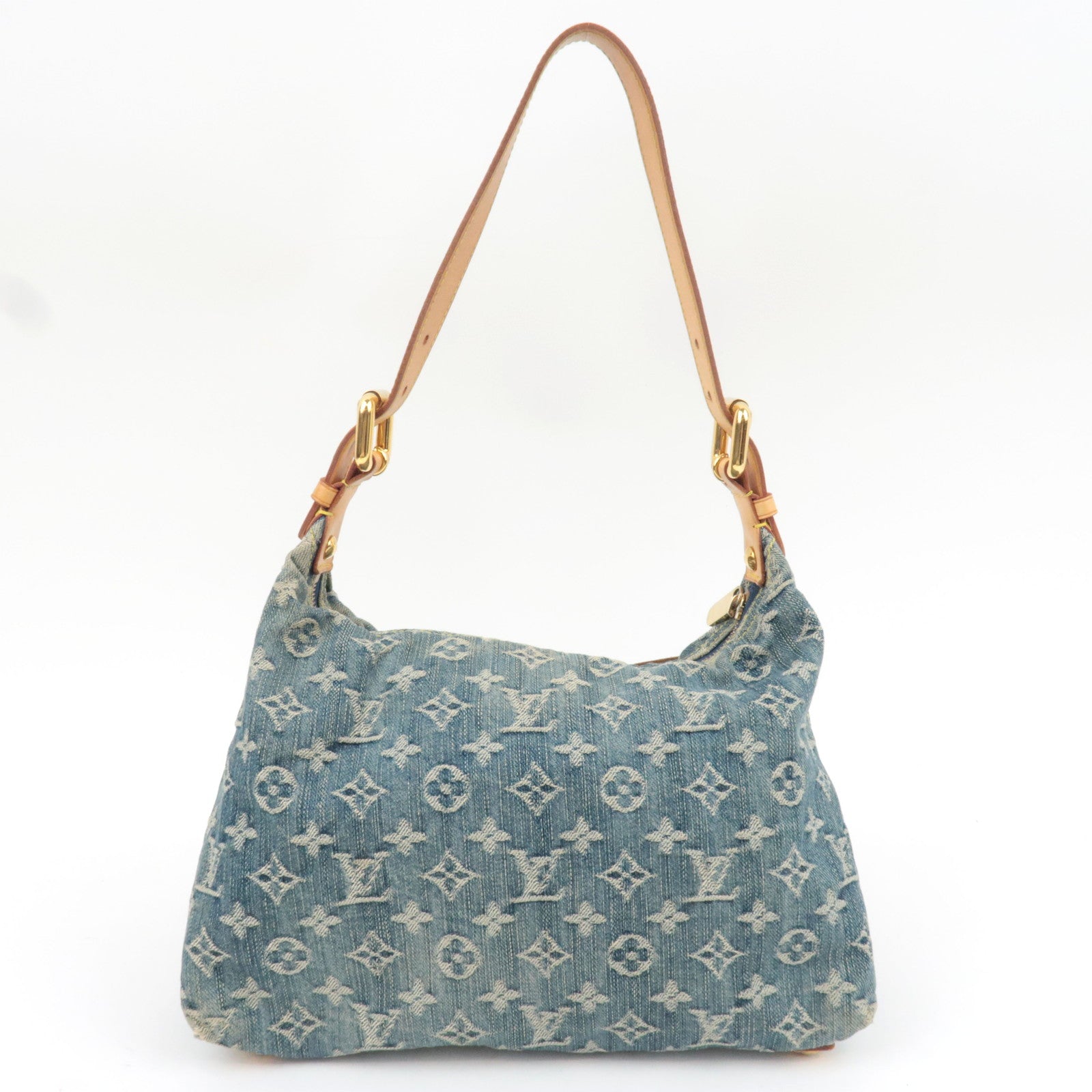 Louis Vuitton Monogram Denim Baggy PM Shoulder Bag M95049 AS0086 *Dust bag, Short Strap