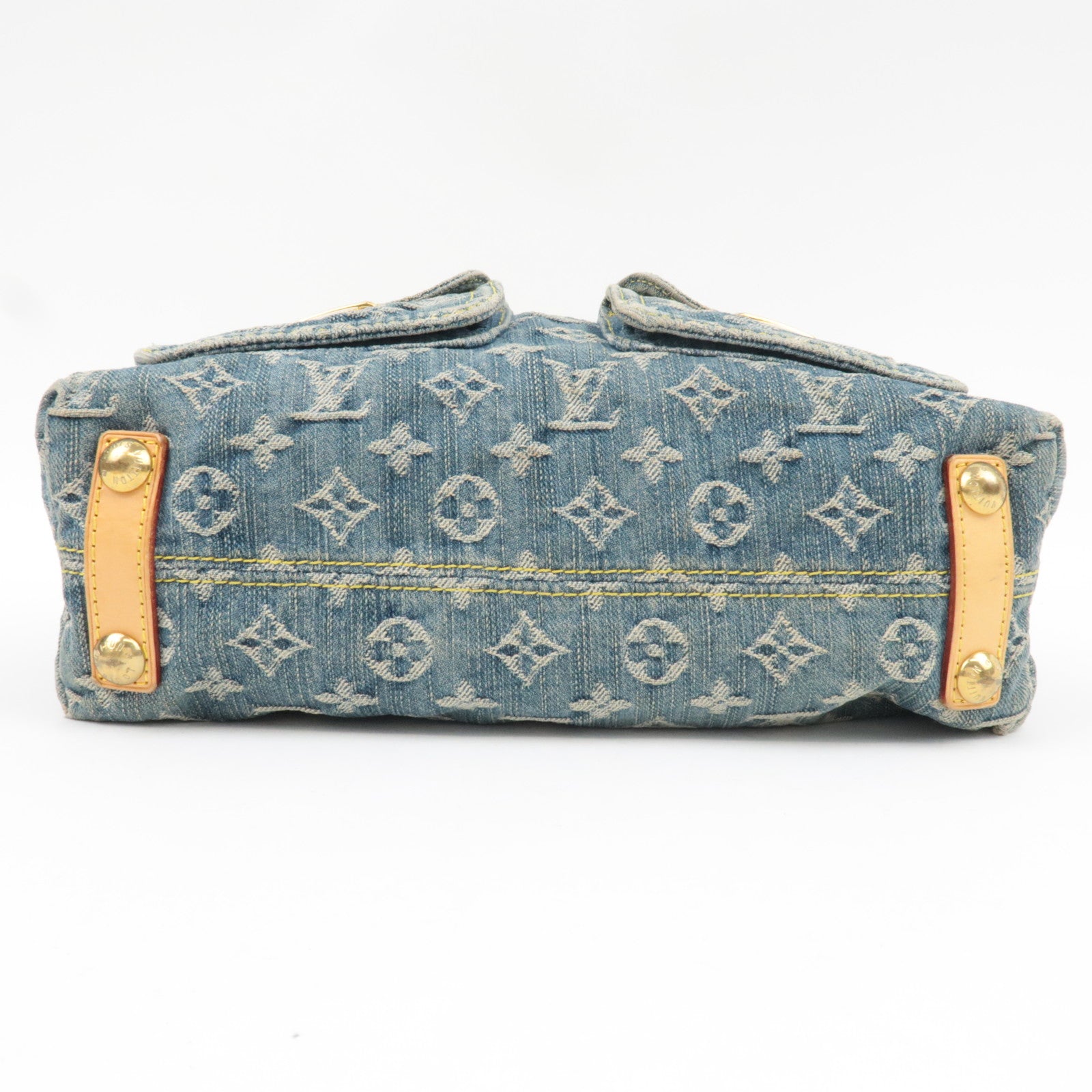 Louis Vuitton Monogram Denim Baggy PM Shoulder Bag M95049 AS0086 *Dust bag, Short Strap