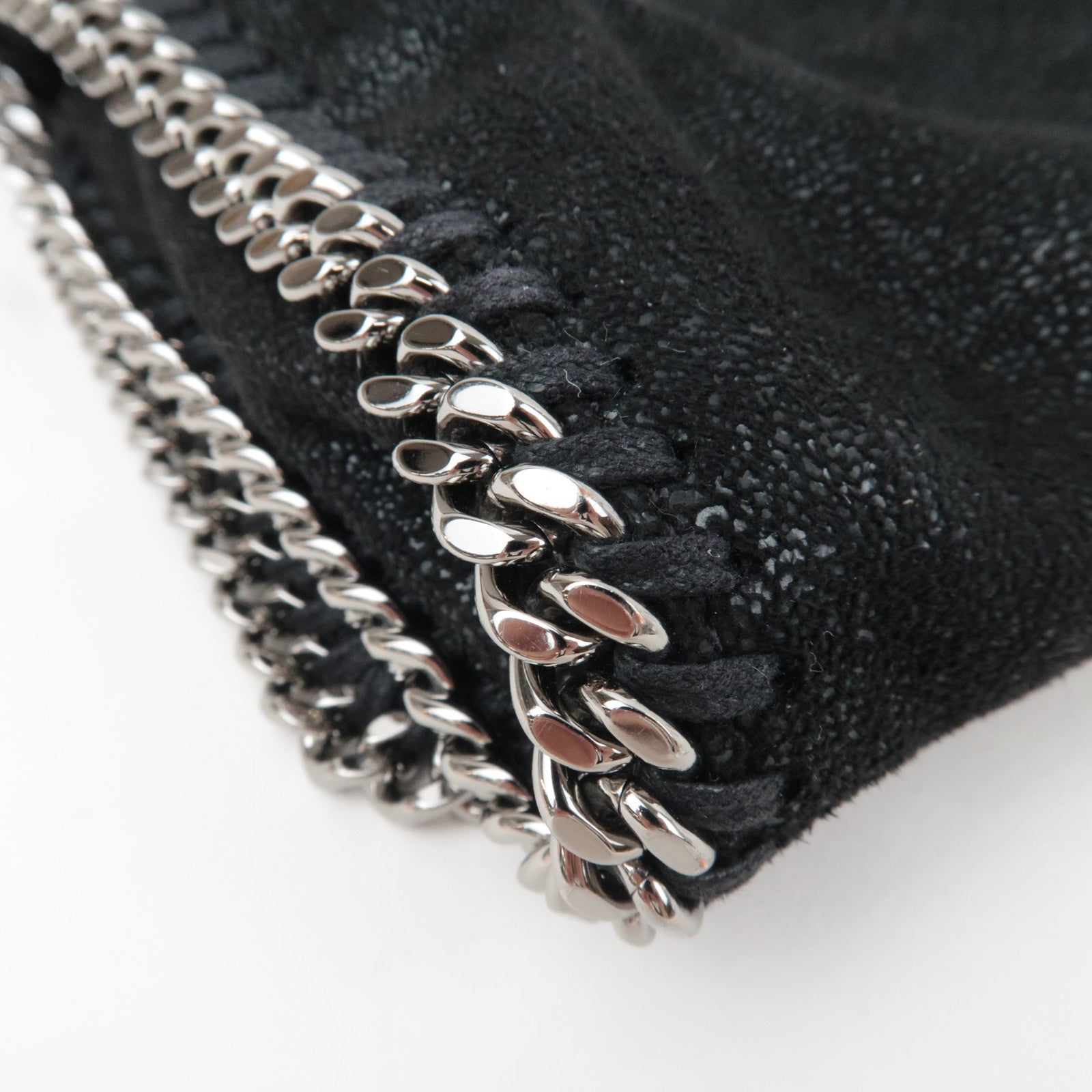 Stella McCartney Falabella Small Chain Shoulder Bag Vegan Leather Black *Dust bag