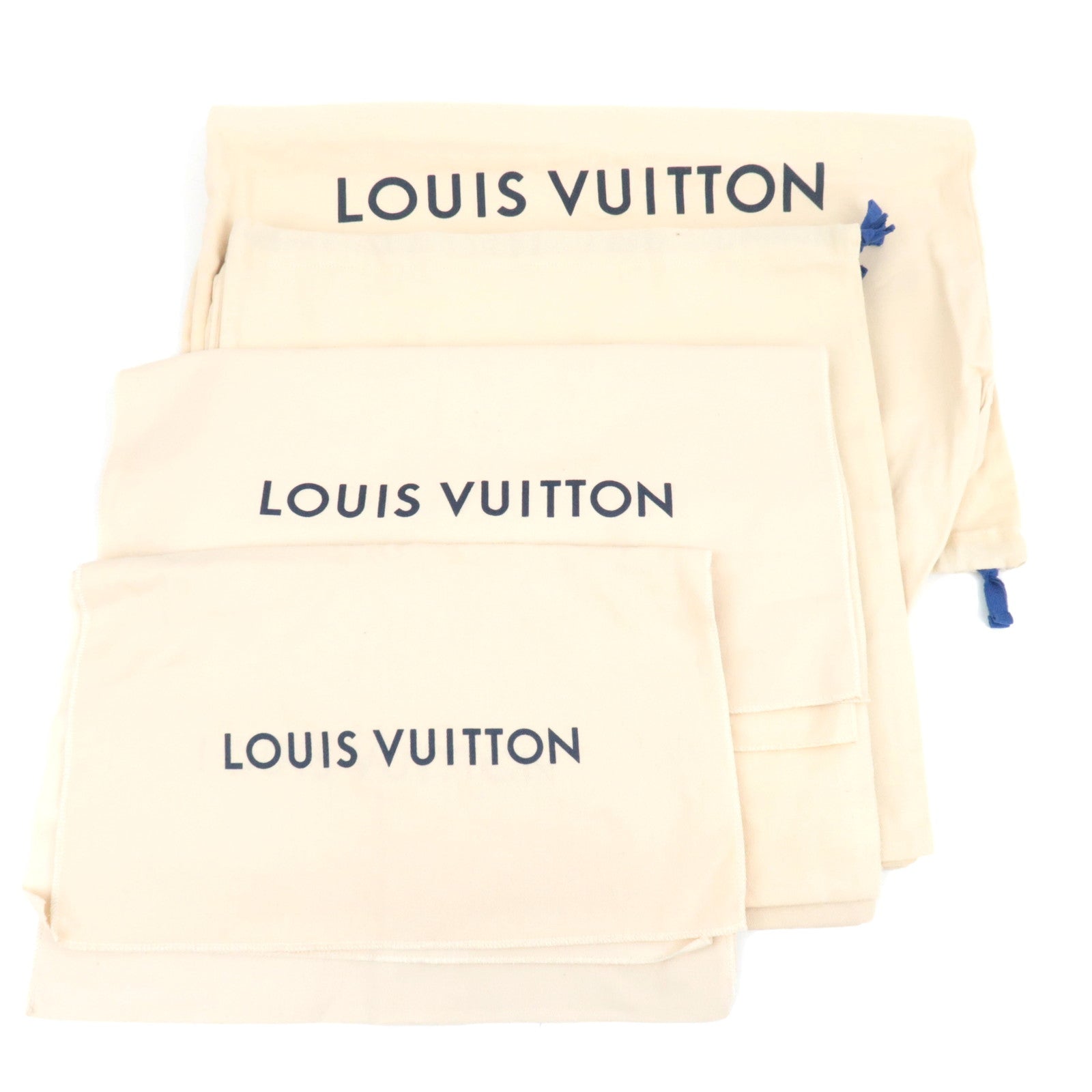 Louis Vuitton Set of 10 Cotton Dust Bag Beige81602