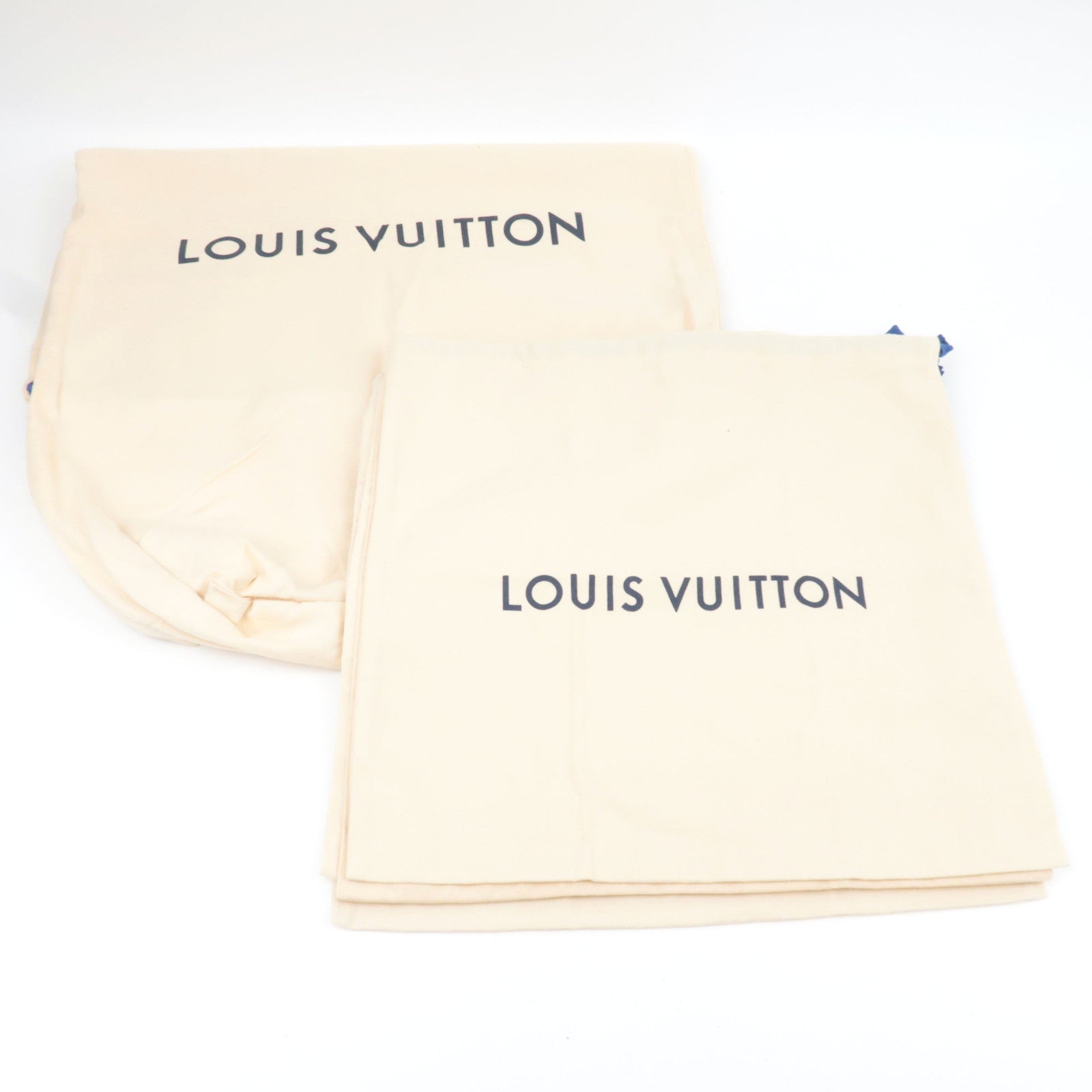 Louis Vuitton Set of 10 Cotton Dust Bag Beige