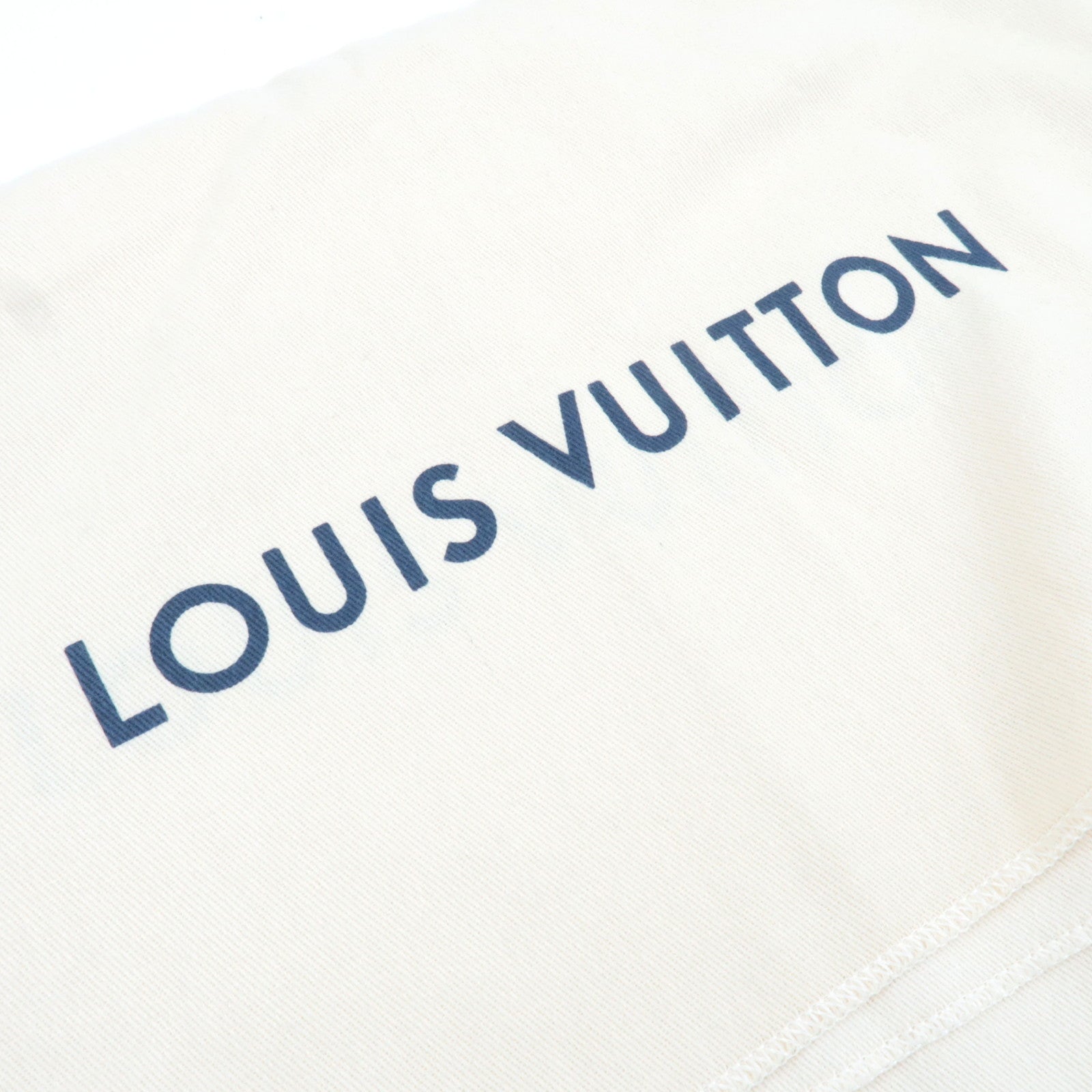 Louis Vuitton Set of 10 Cotton Dust Bag Beige