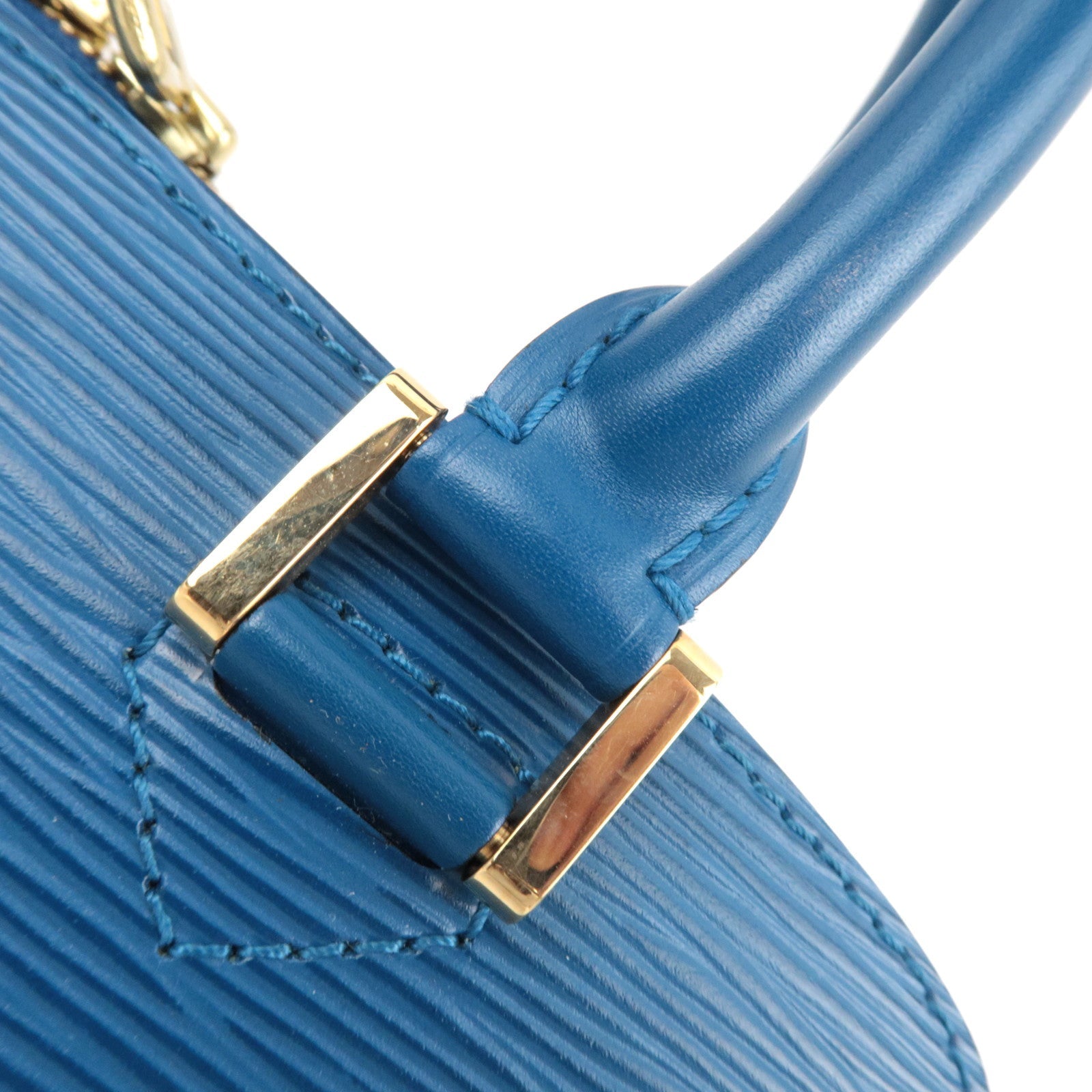 Louis Vuitton Epi Pont Neuf Handbag Toledo Blue M52055 MI0928