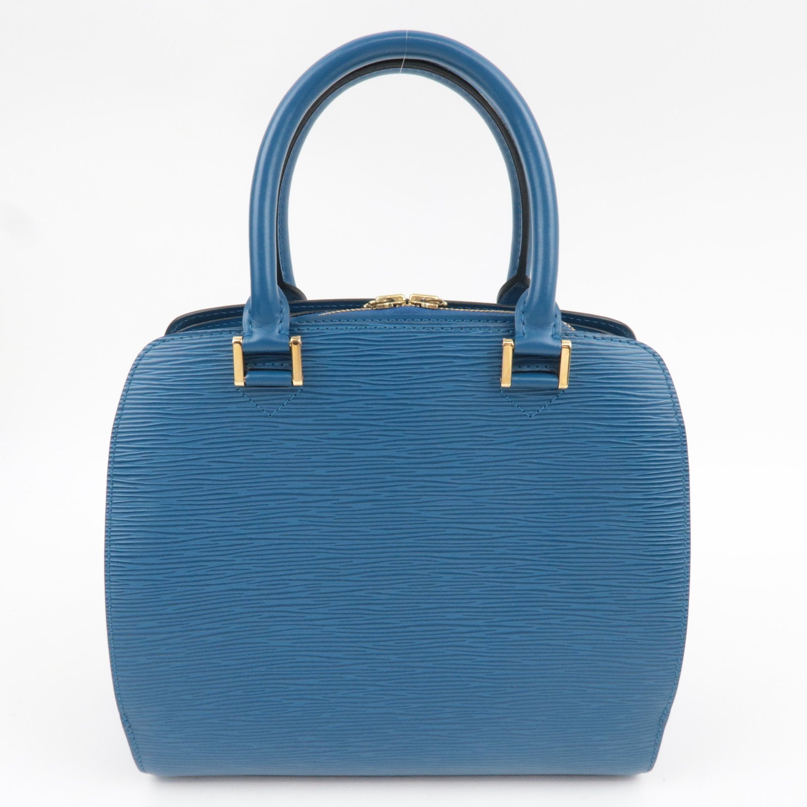 Louis Vuitton Epi Pont Neuf Handbag Toledo Blue M52055 MI0928