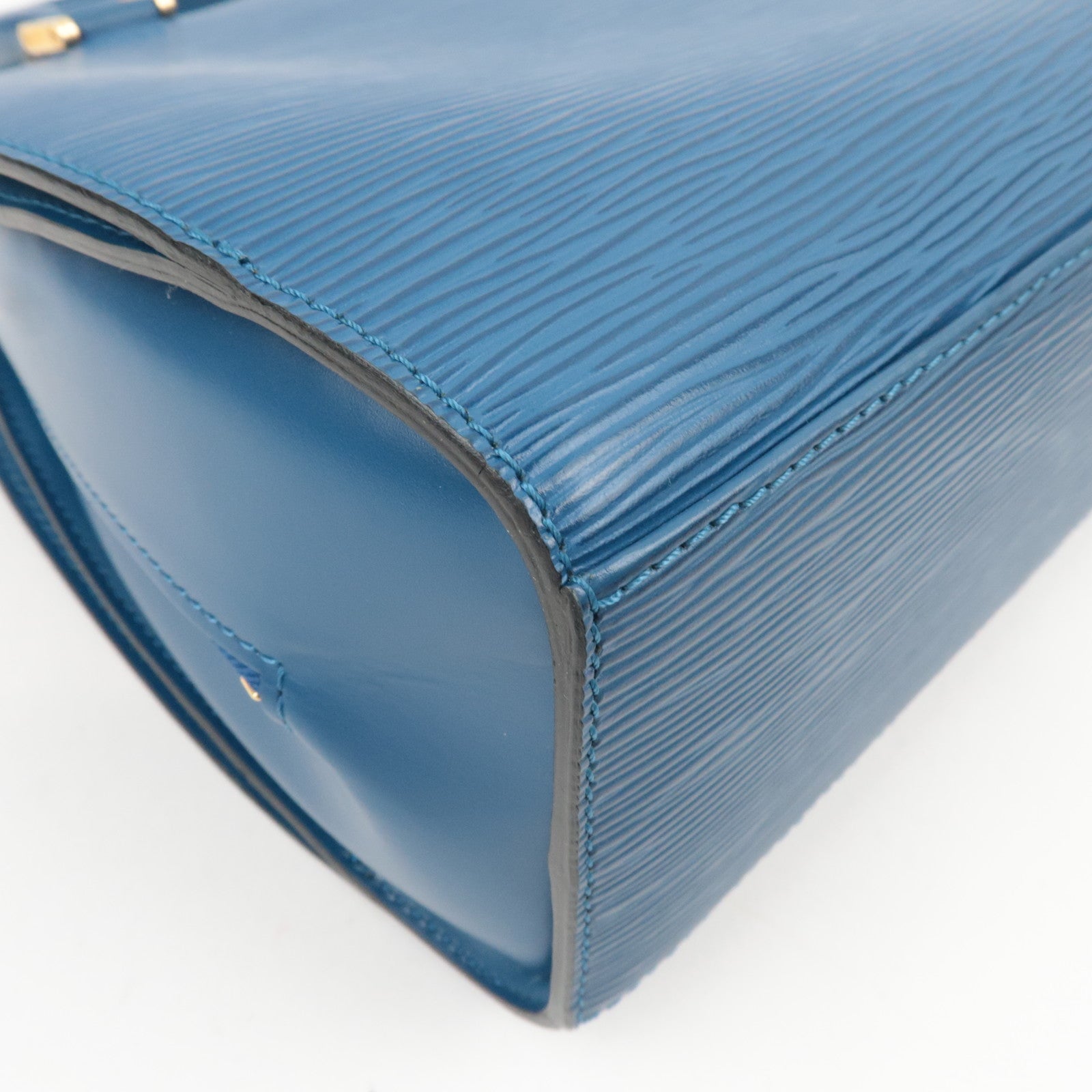 Louis Vuitton Epi Pont Neuf Handbag Toledo Blue M52055 MI0928