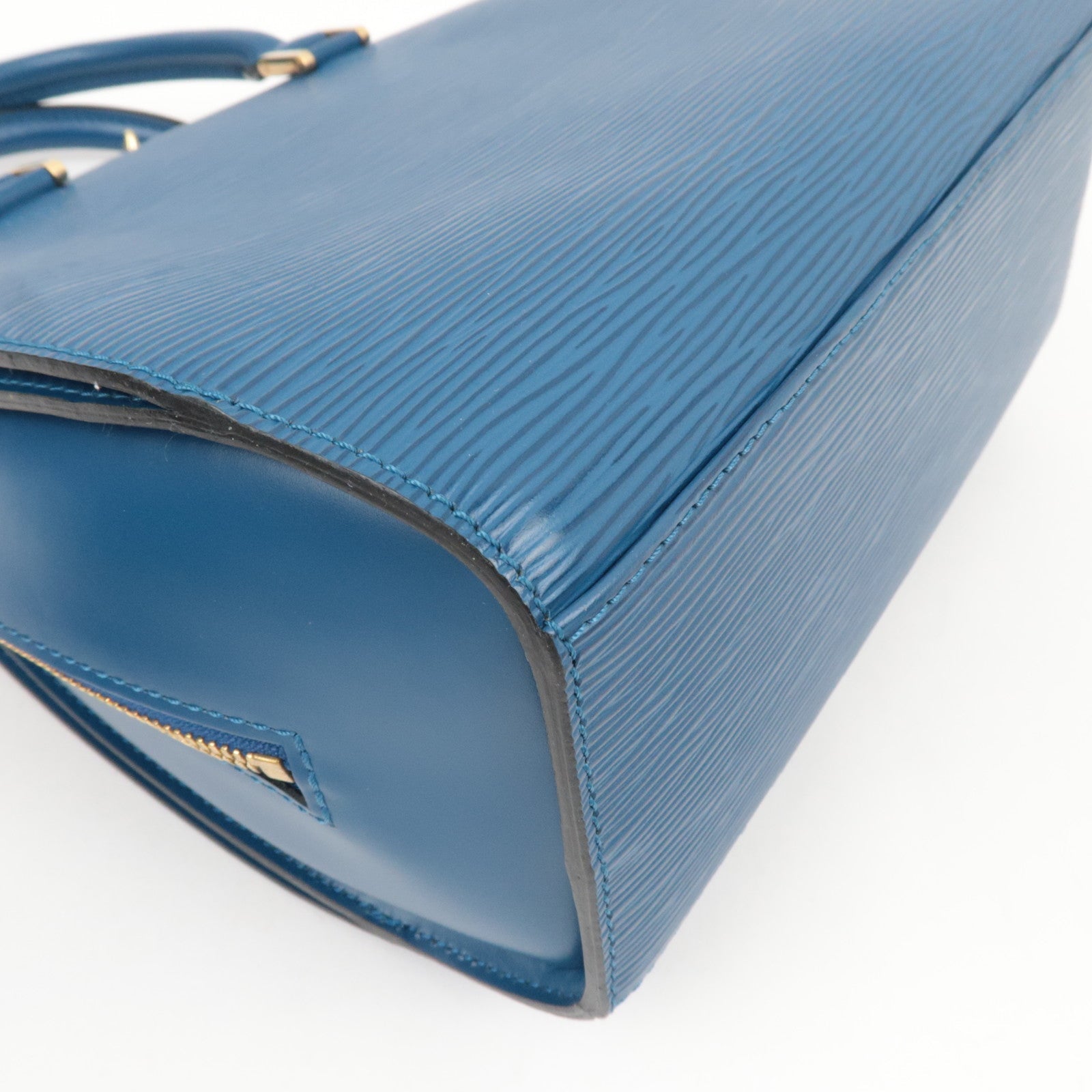 Louis Vuitton Epi Pont Neuf Handbag Toledo Blue M52055 MI0928